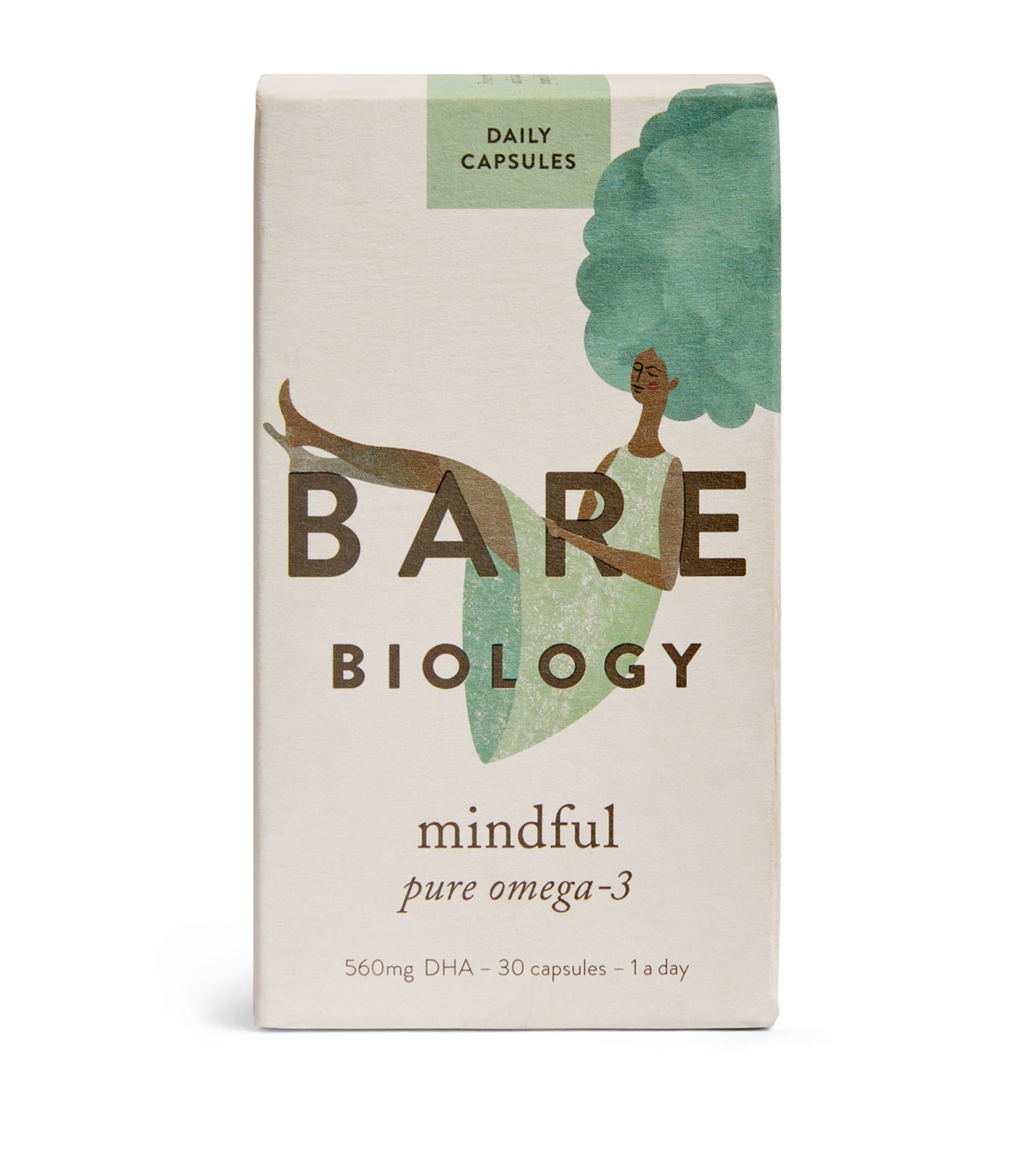 Bare Biology Mindful: Pure Omega-3 (30 Capsules) | Health & Wellbeing | Vitamins & Supplements | Body Care | Beauty Supplements