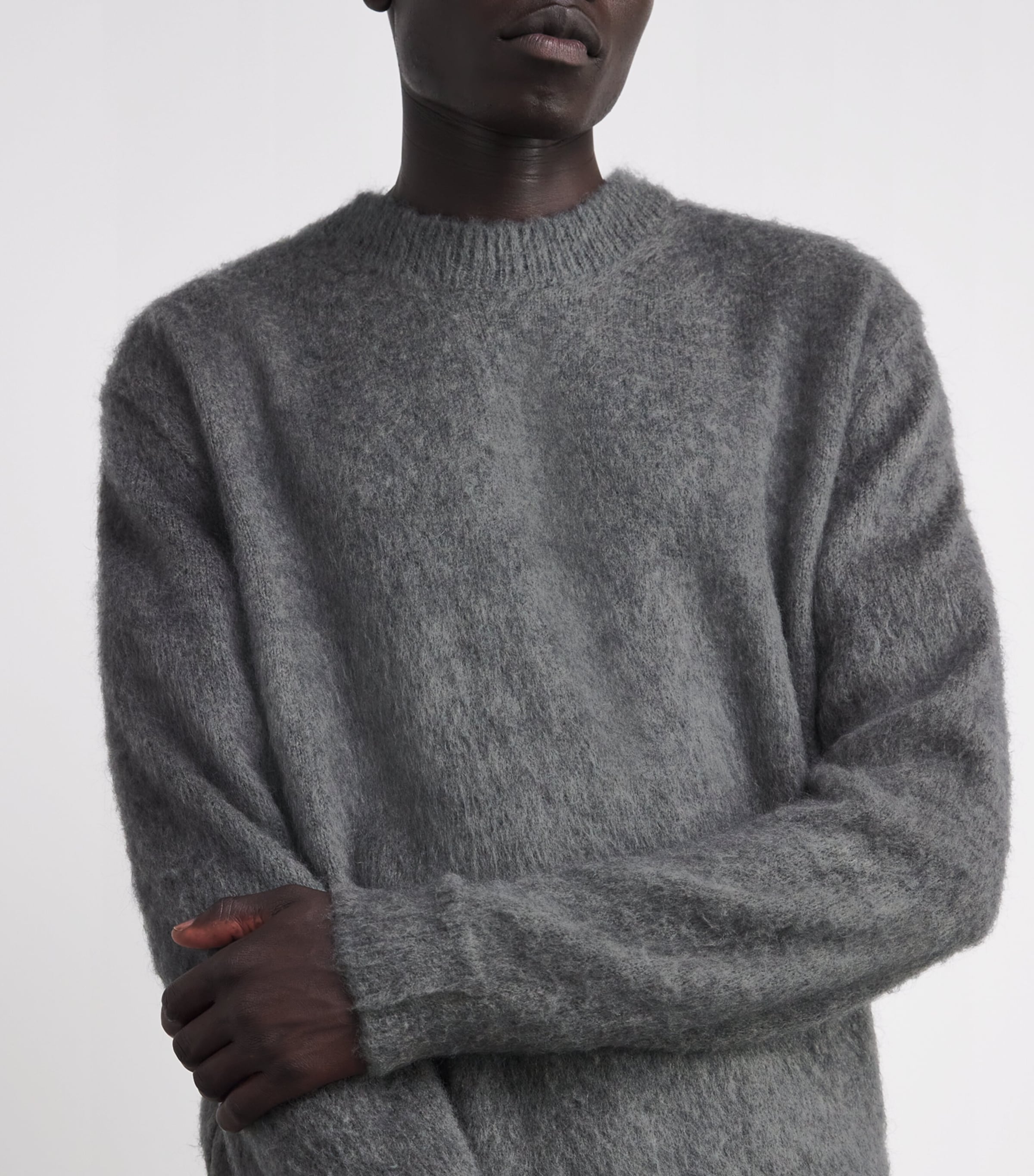 LE 17 SEPTEMBRE　DRAWCORD COLLAR JUMPER Le 17 Septembre Purple Button-Down Knit Cardigan | Harrods UK