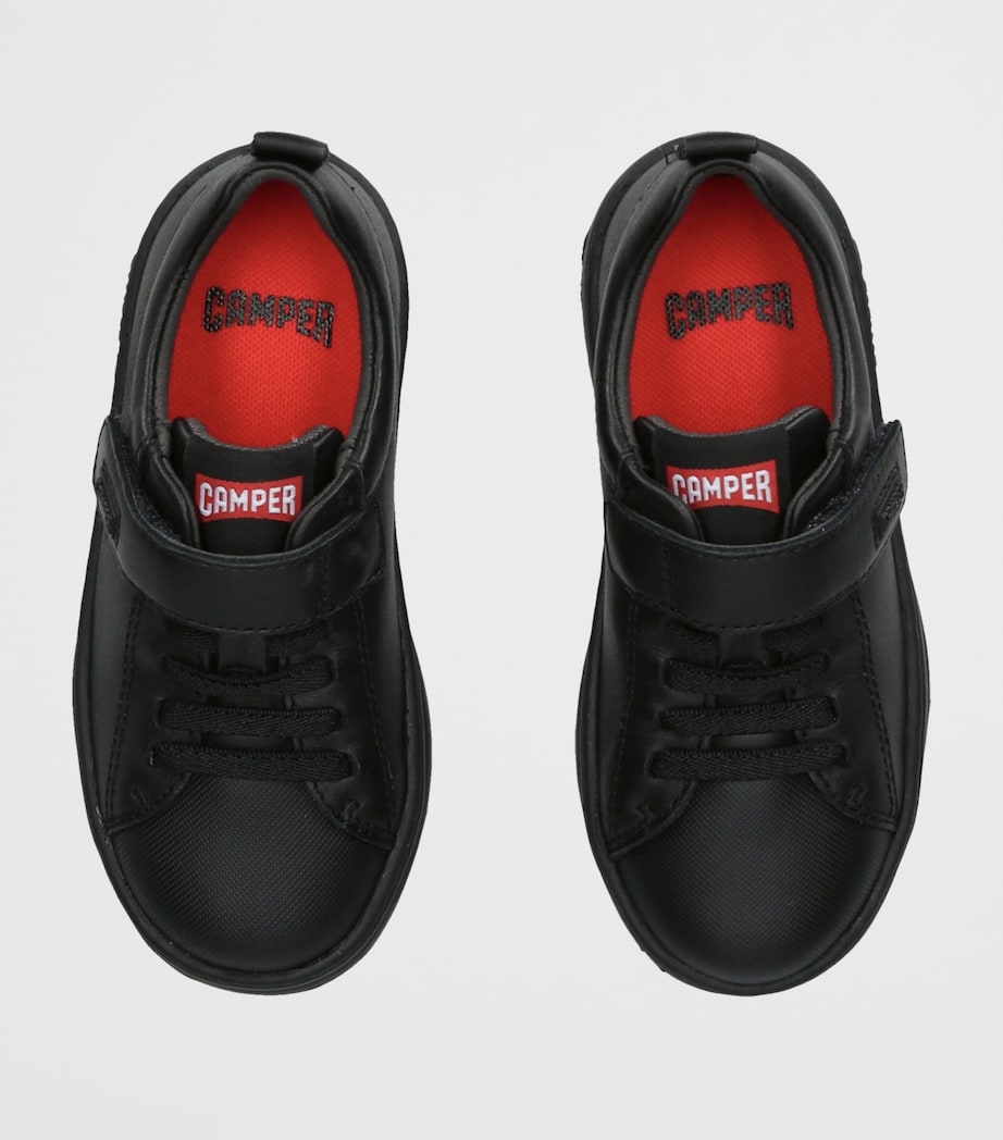 Camper Leather Runner School Shoes Black Image 3