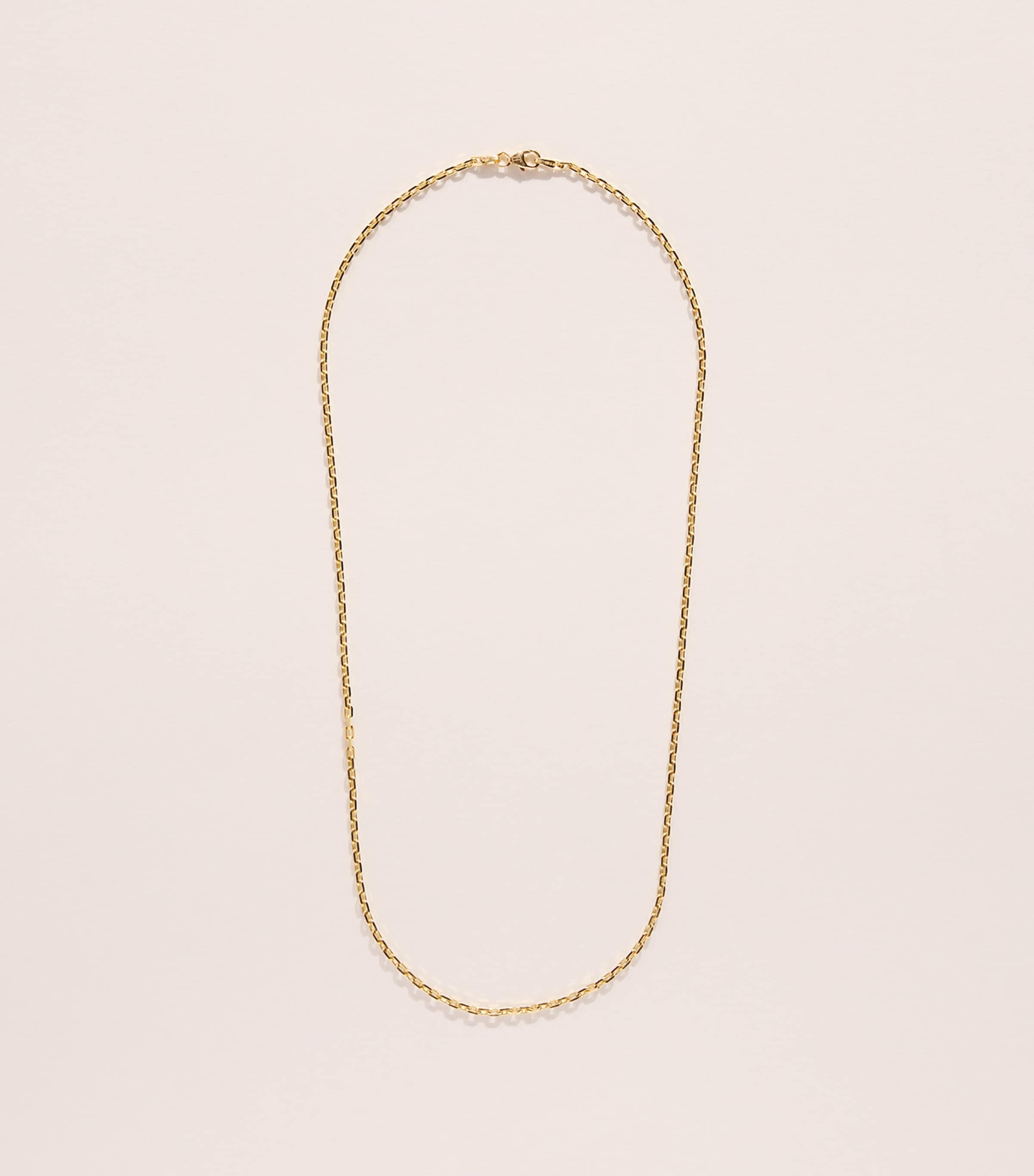 Jade Trau Yellow Gold Rectangle No.70 Chain Necklace Yellow Gold Image 3