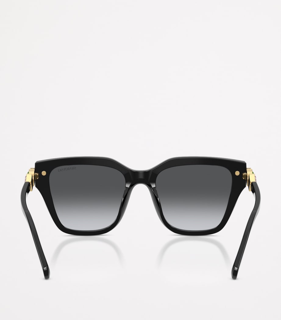 Acetate Oversized SK6041 Sunglasses 1001T3 Image 4
