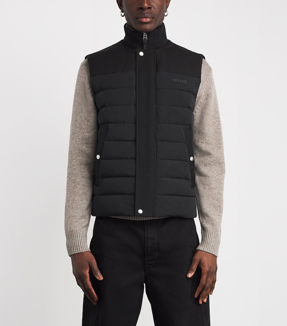 Down Brody Gilet BLACK Image 3