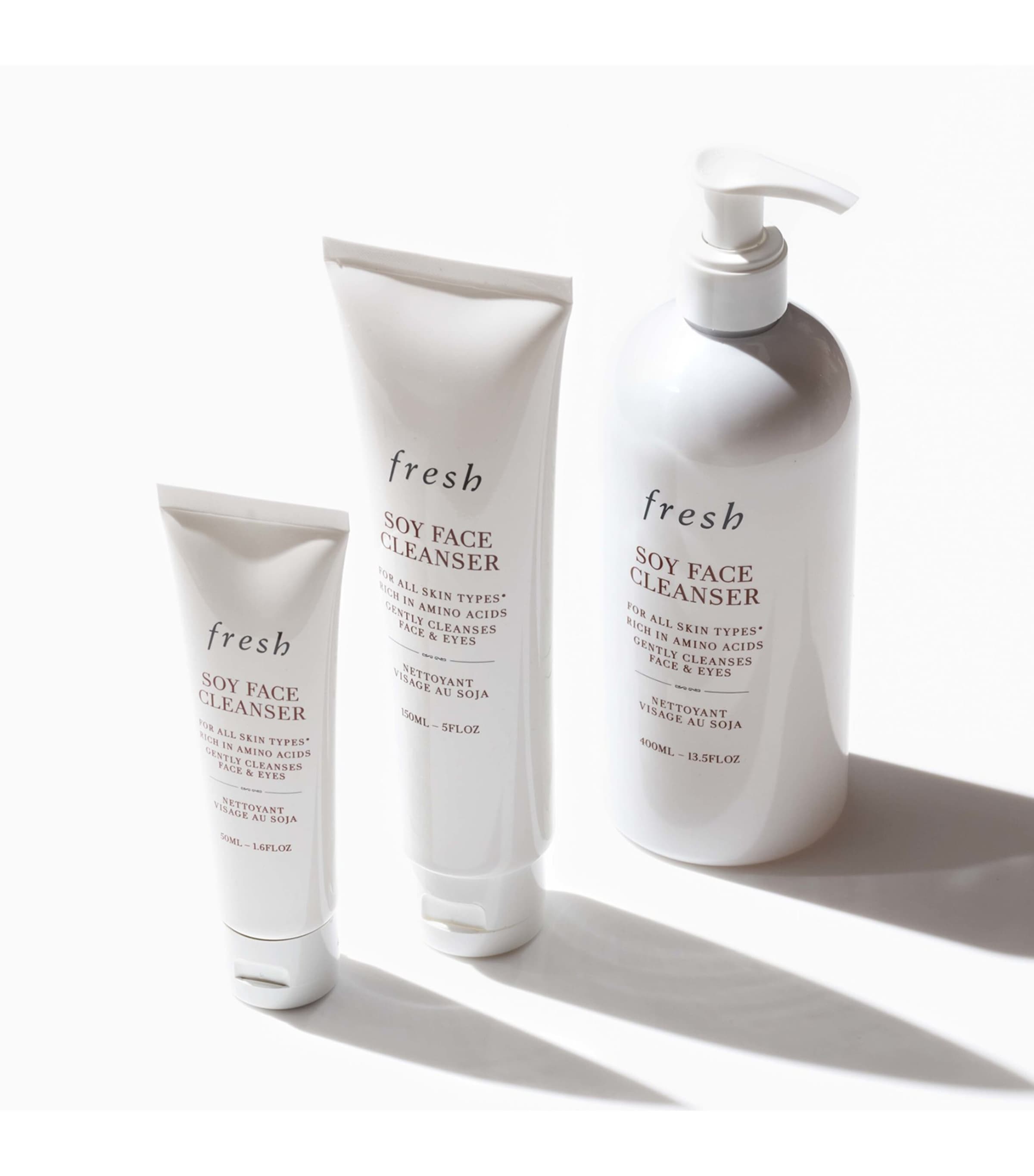 Jumbo Size Soy Face Cleanser (400ml) NO COLOUR Image 6