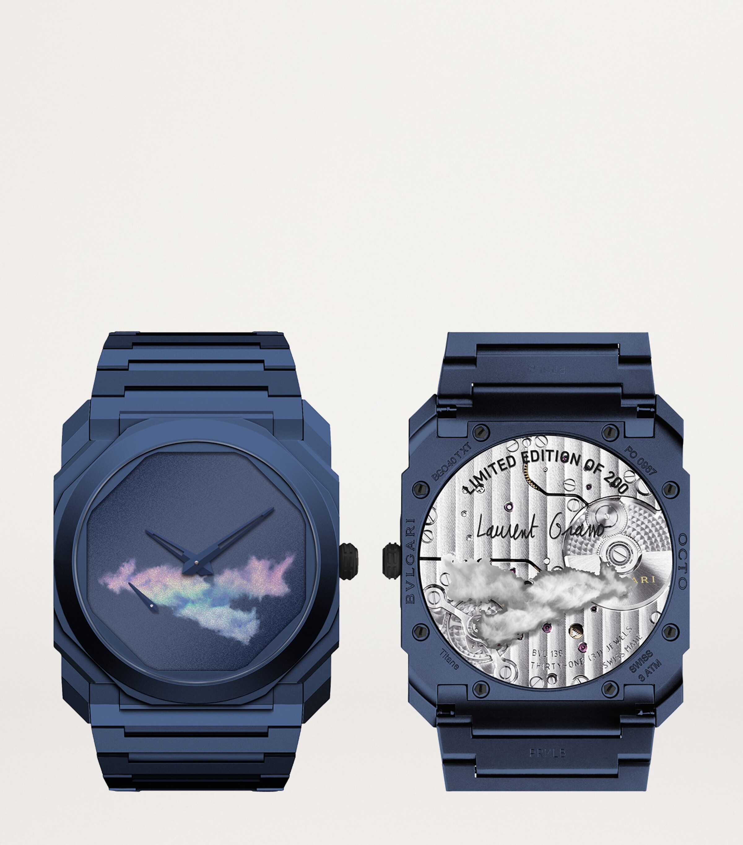 Titanium Octo Finissimo Laurent Grasso Watch 40mm TITANIUM Image 2