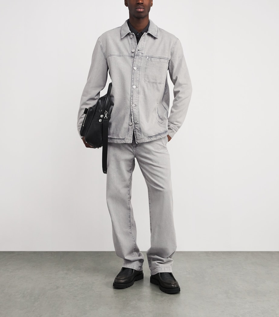 PAIGE Mens Denim Overshirt Fuentes Image 2
