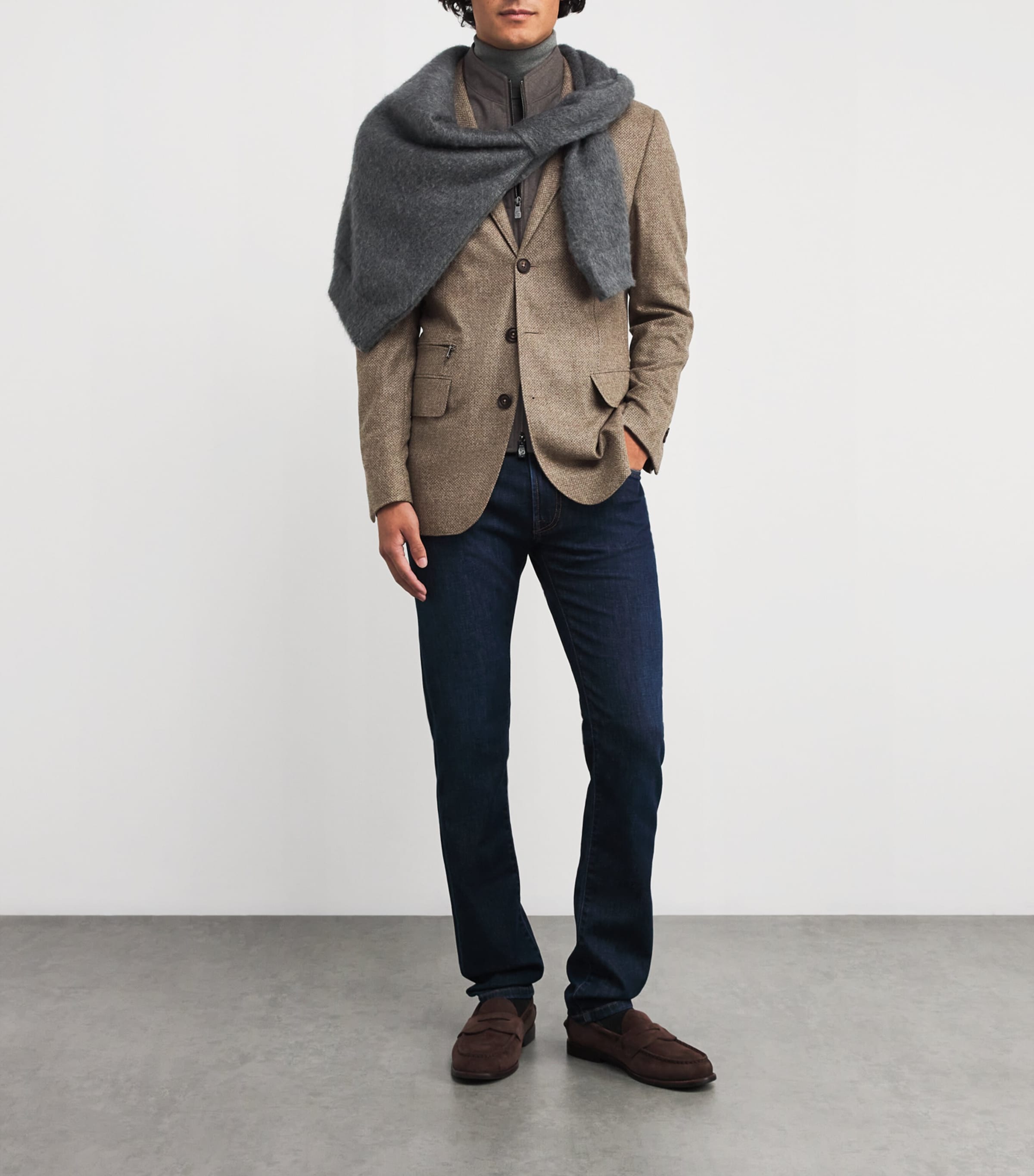 Wool-Cashmere Blazer 033 NATURAL/ BEIGE Image 2