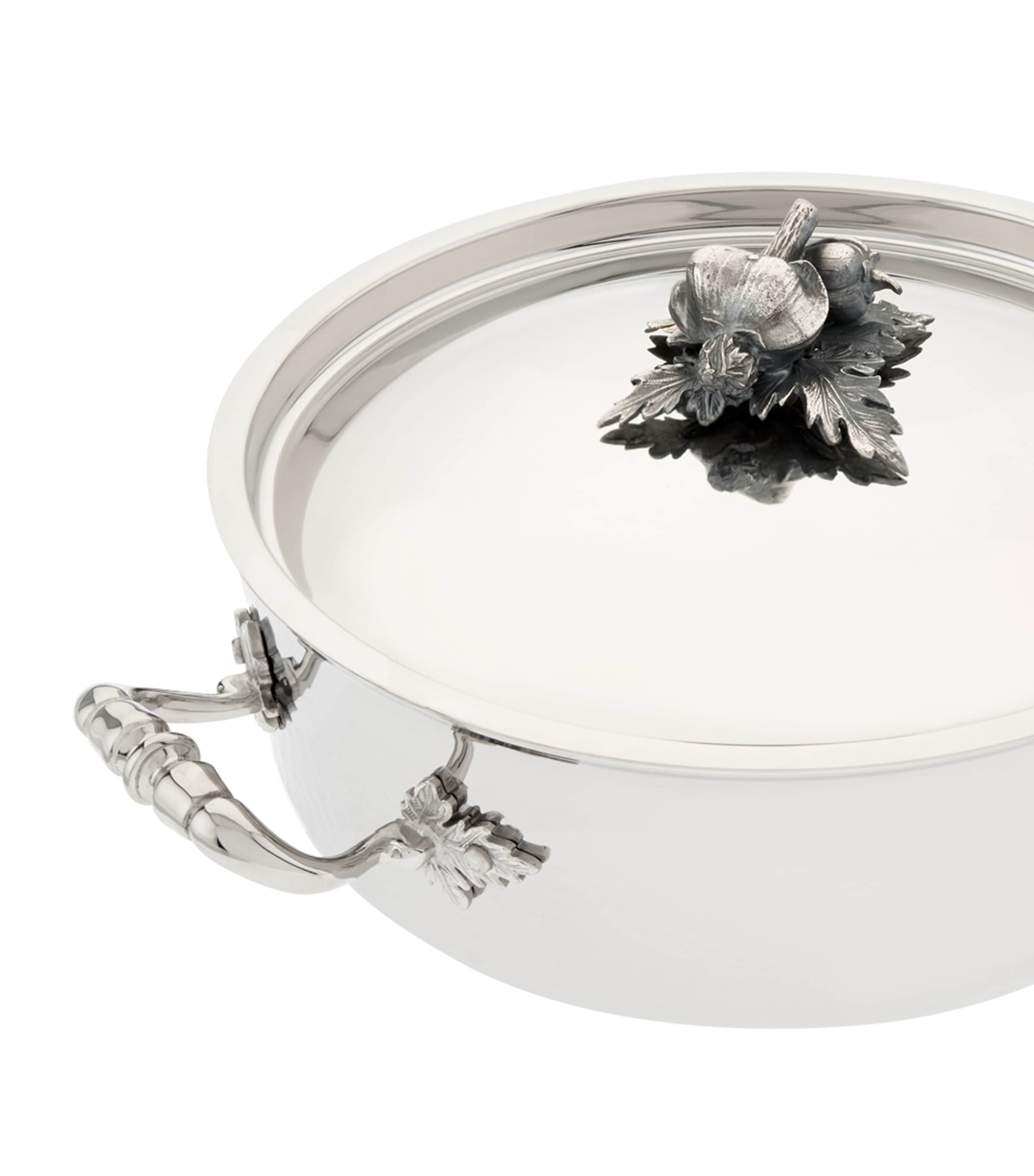 Ruffoni Opus Prima Braiser with Lid (26cm) Metallic Image 2