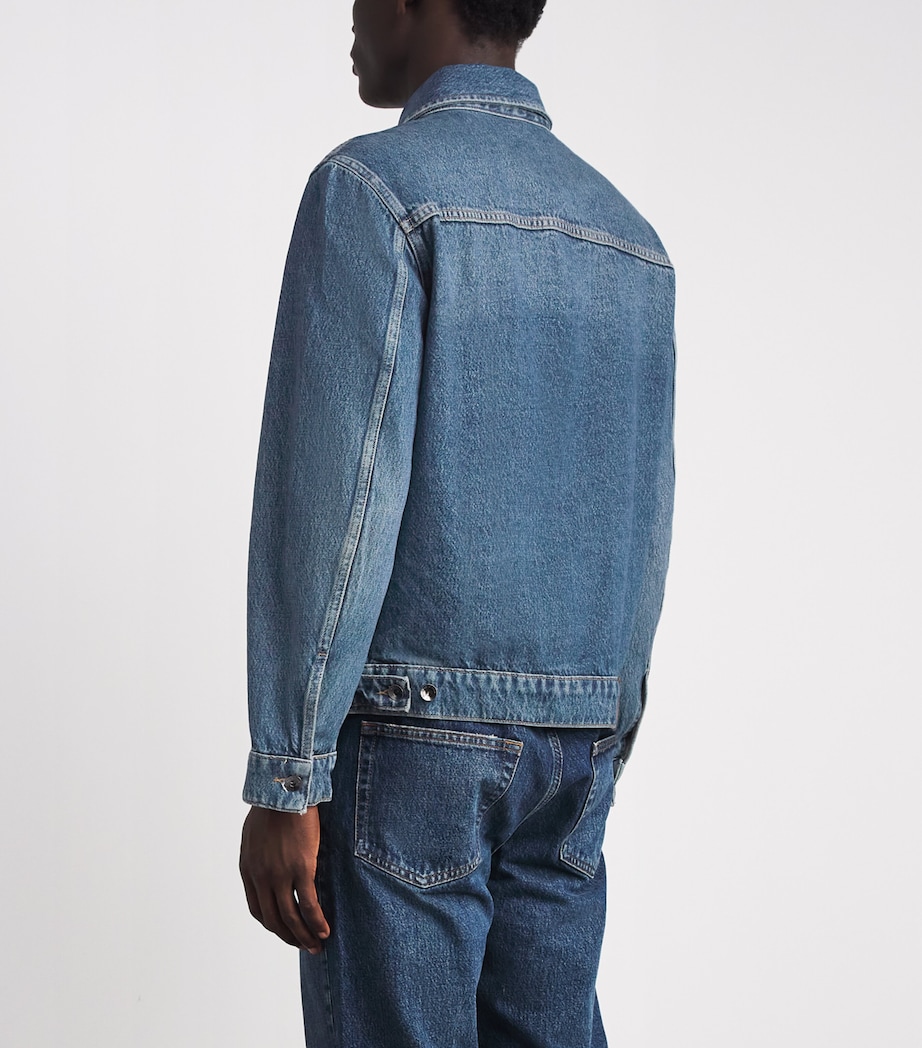 Rag & Bone Mens Denim Trucker Jacket Tudor Image 5
