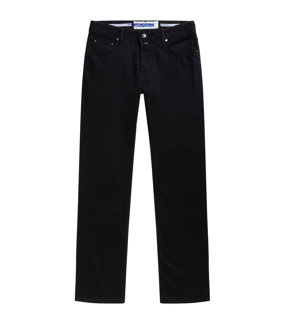 Straight Jeans 118D-BLACK Image 1