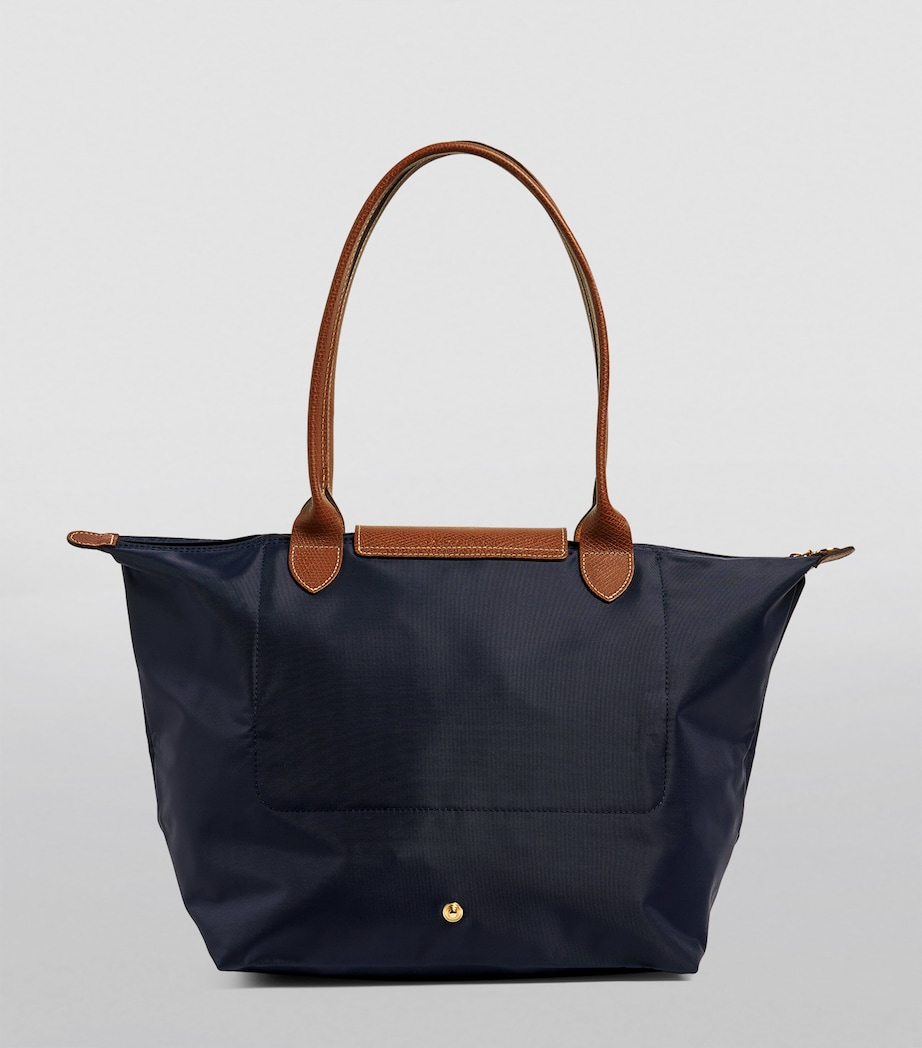 Large Le Pliage Original Tote Bag P68 NAVY Image 4