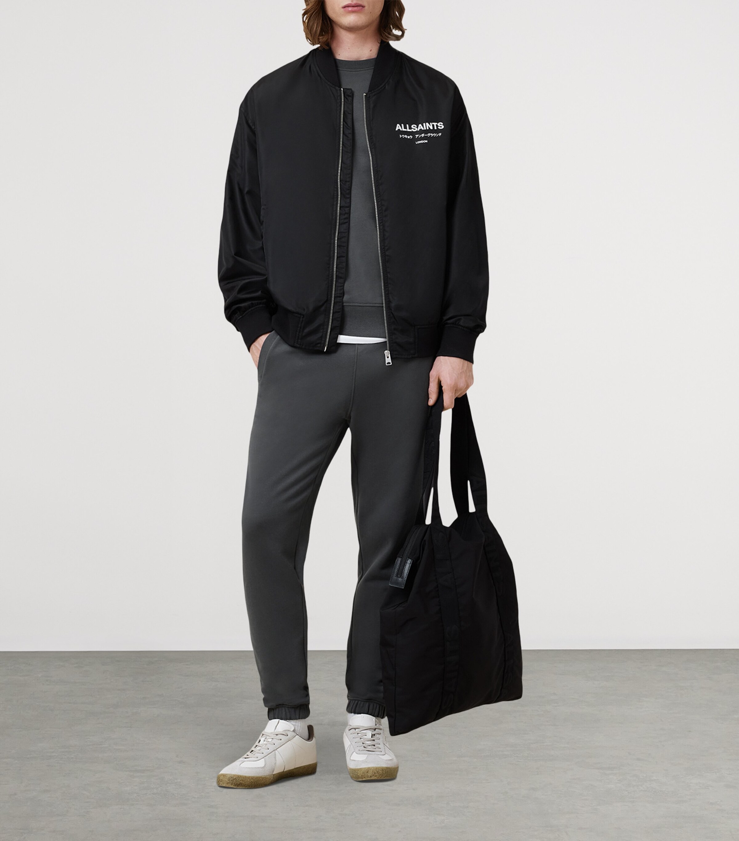 Organic Cotton Raven Ramskull Sweatshirt CARTER GREY Image 3