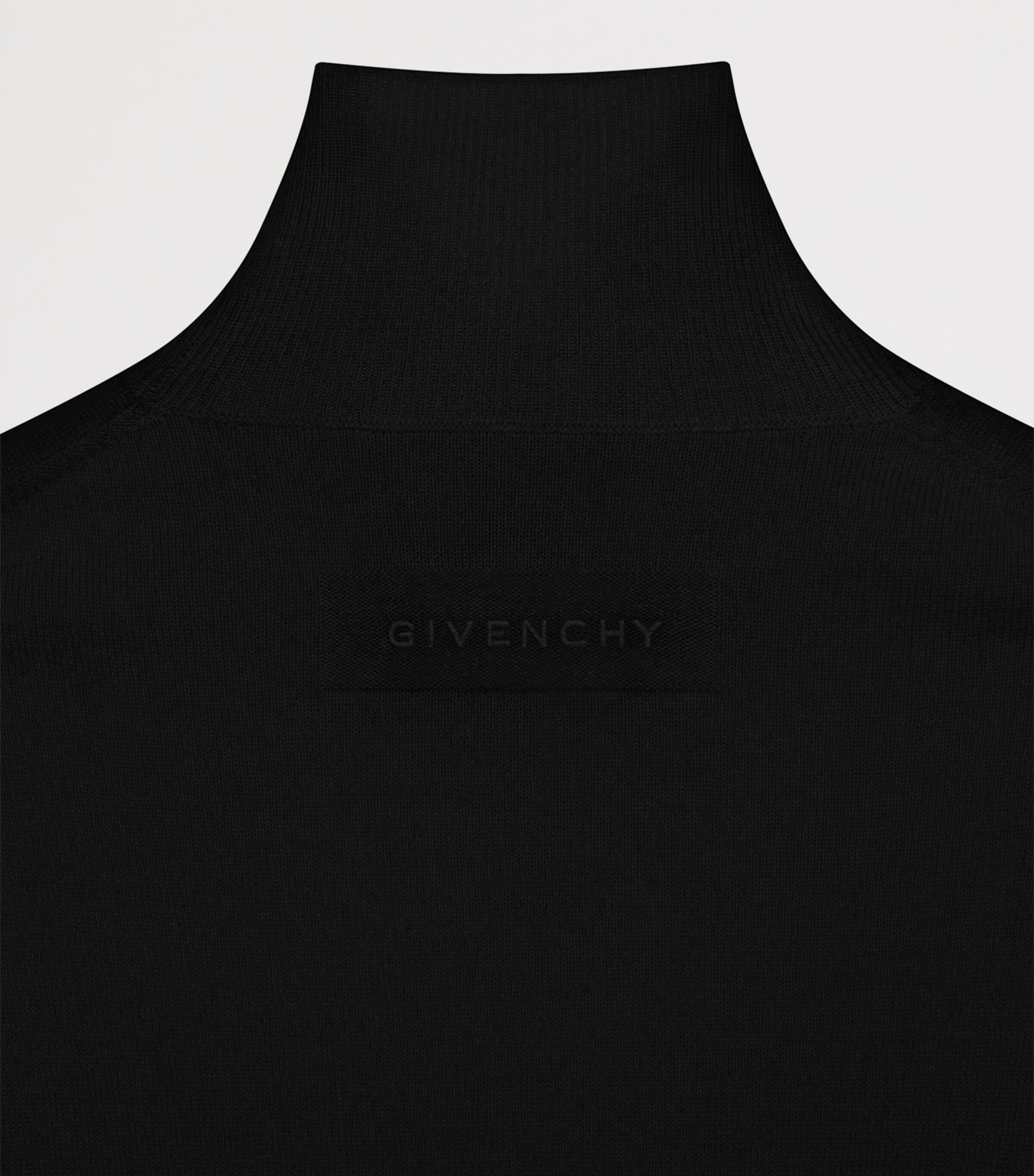 Cashmere High-Neck Sweater BLACK Image 2