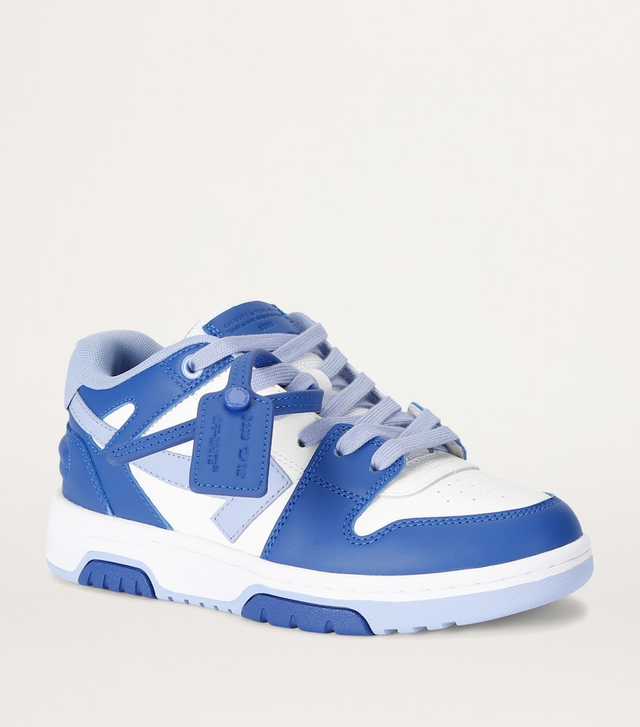Leather OOO Sneakers BLUE Image 3