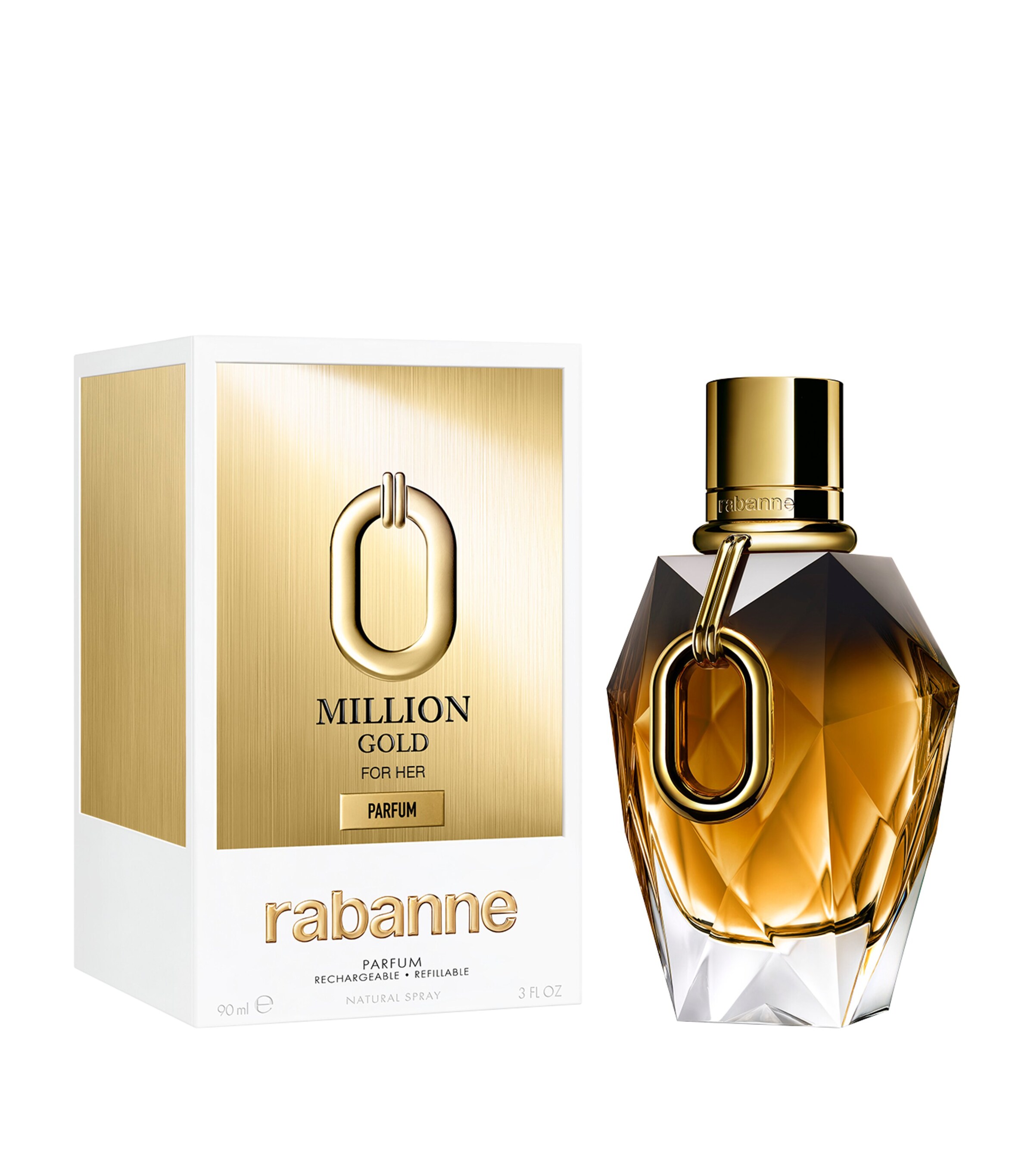 Paco Rabanne Million Gold for Her Eau de Parfum (90ml) | Harrods US