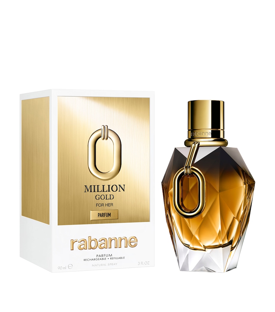 Million Gold for Her Eau de Parfum (90ml) NO COLOUR Image 2