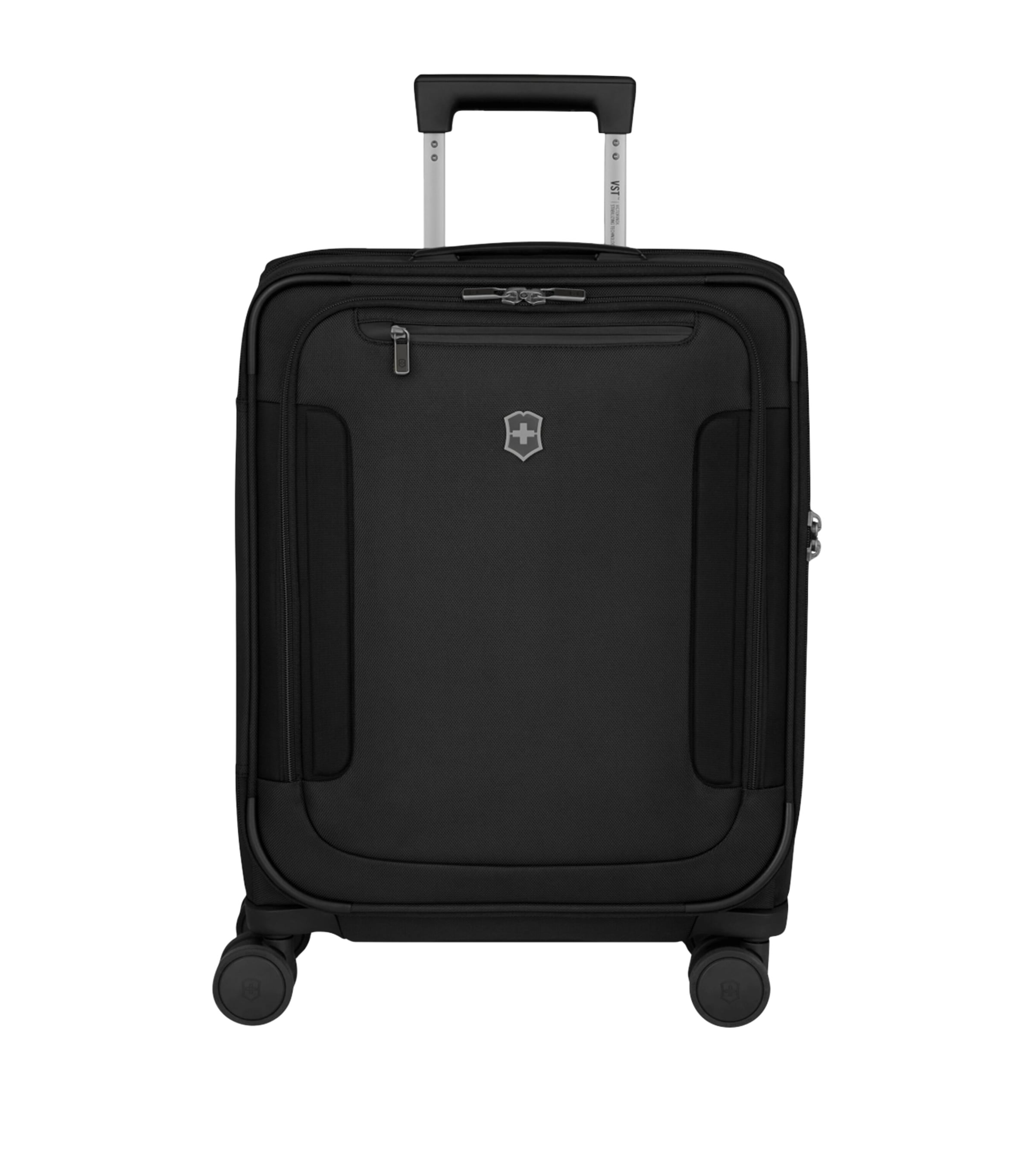 Victorinox Werks Traveler 7.0 Global Carry-on Woven Suitcase 55cm Black In Black