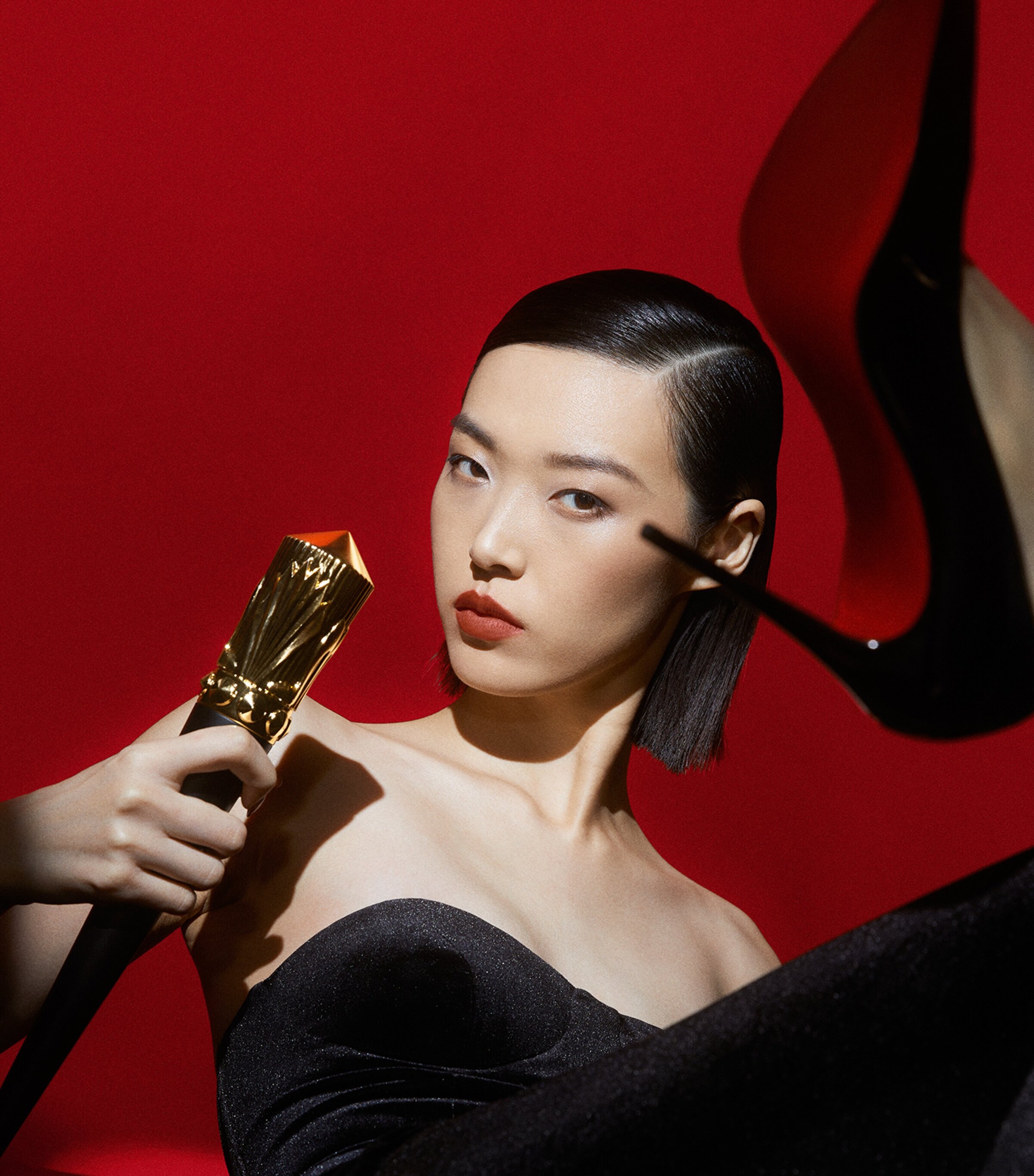 Christian Louboutin Rouge Stiletto Lumi Matte Lipstick Coralito Image 9