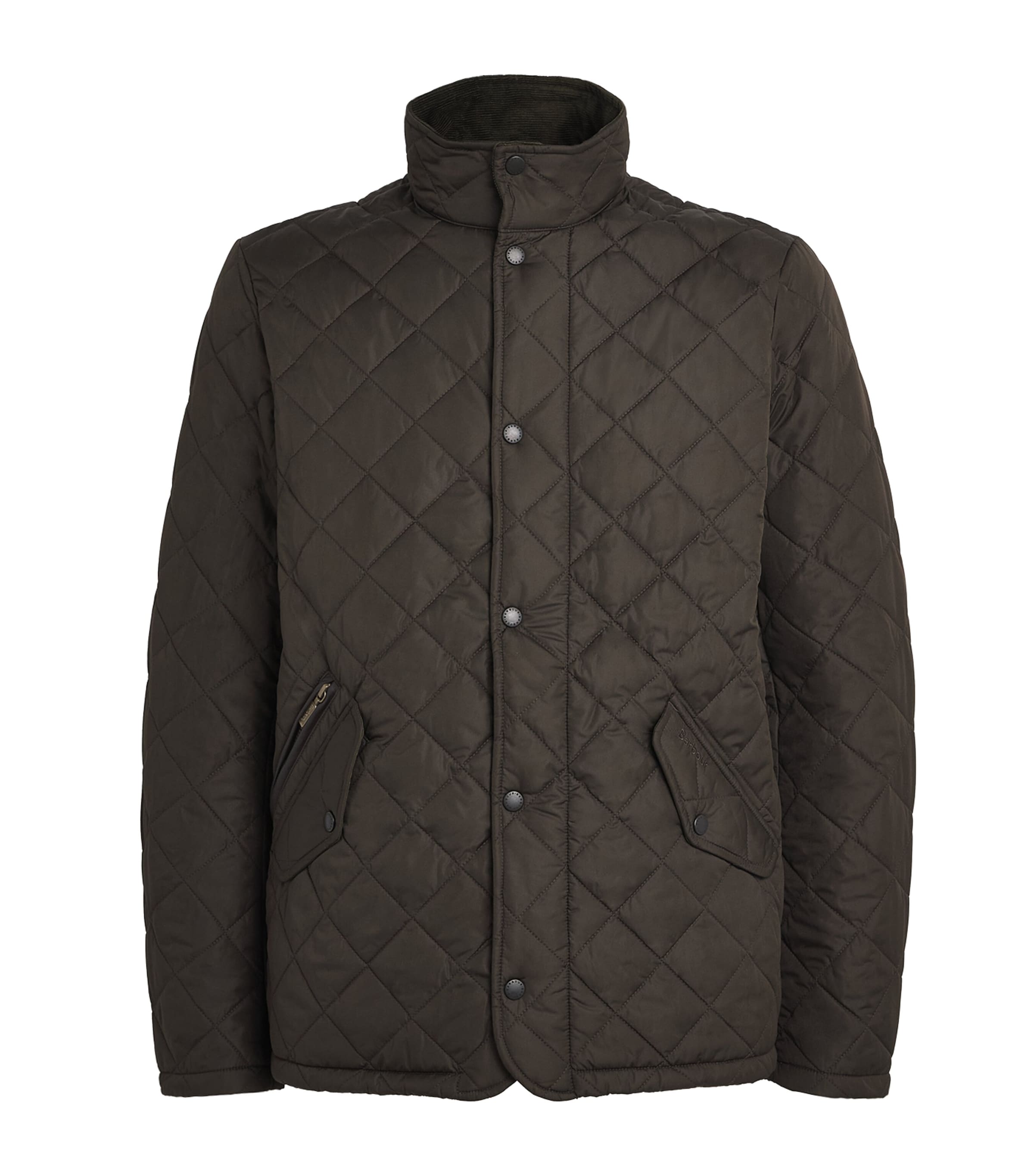 Barbour Mens Chelsea Sportsquilt Jacket Olive Image 1