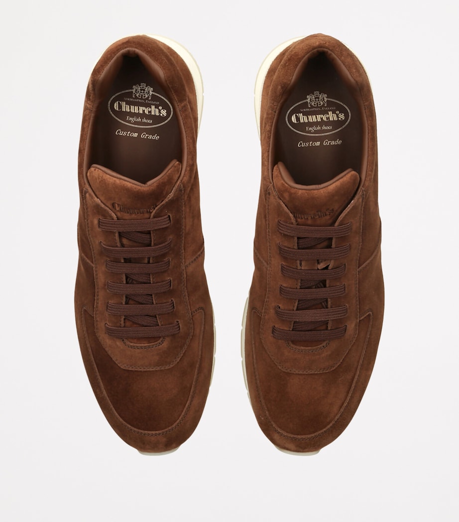 Suede Livingston Slip-On Sneakers MID BROWN Image 4