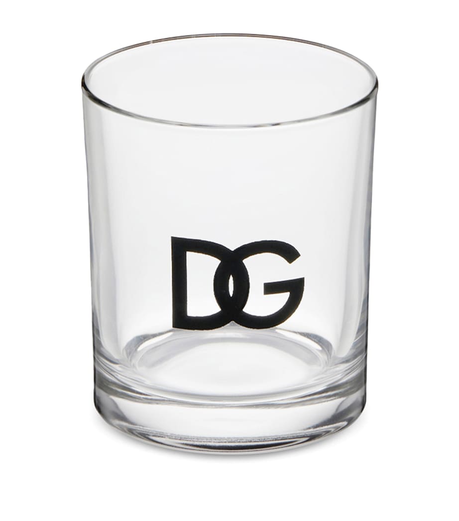 Set of 2 DG Millennials Logo Glasses U0058 TRASPARENTE/DG Image 3