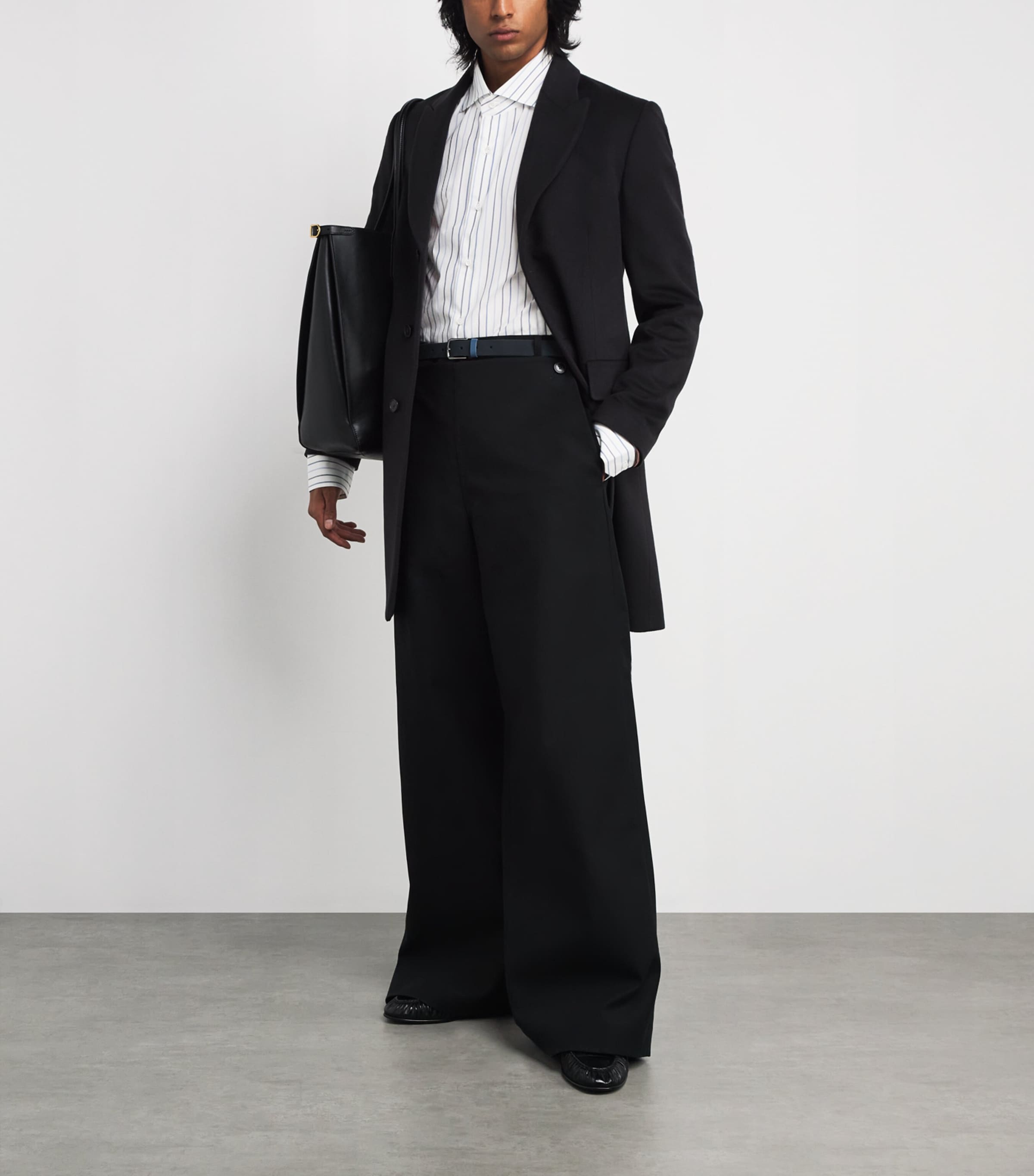 Cotton-Linen Stripe Shirt 1 Image 2