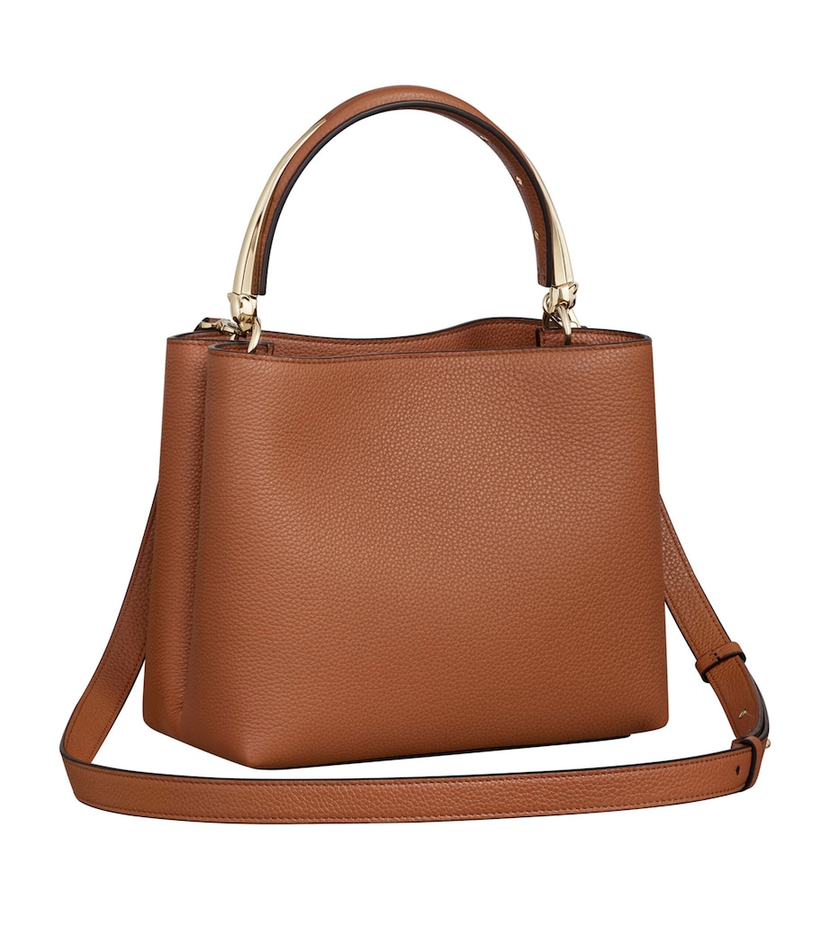 Small Calfskin Panthère de Cartier Top-Handle Bag CARAMEL Image 1
