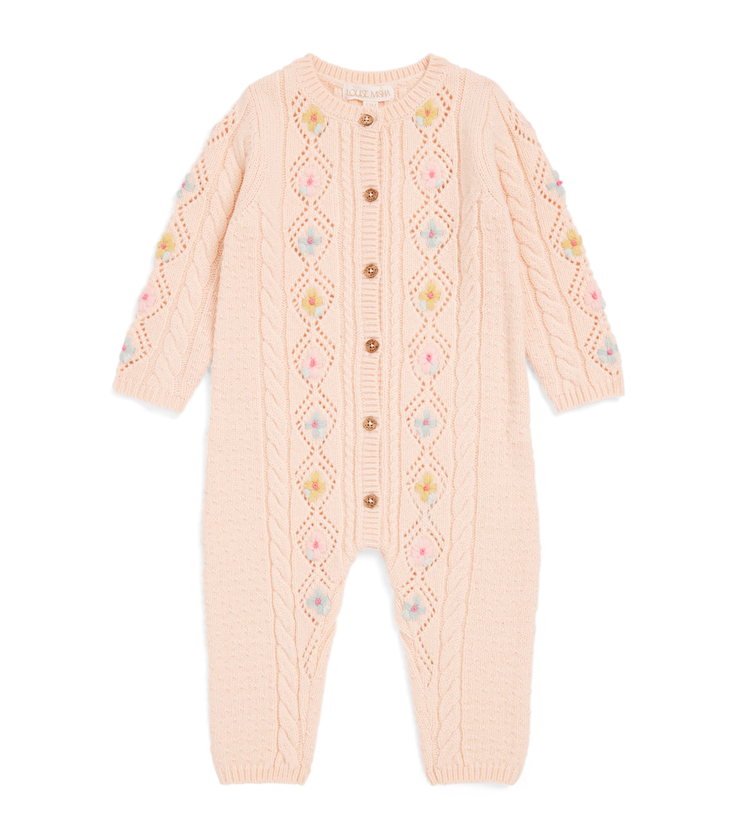Louise Misha Idrina Playsuit In Pink