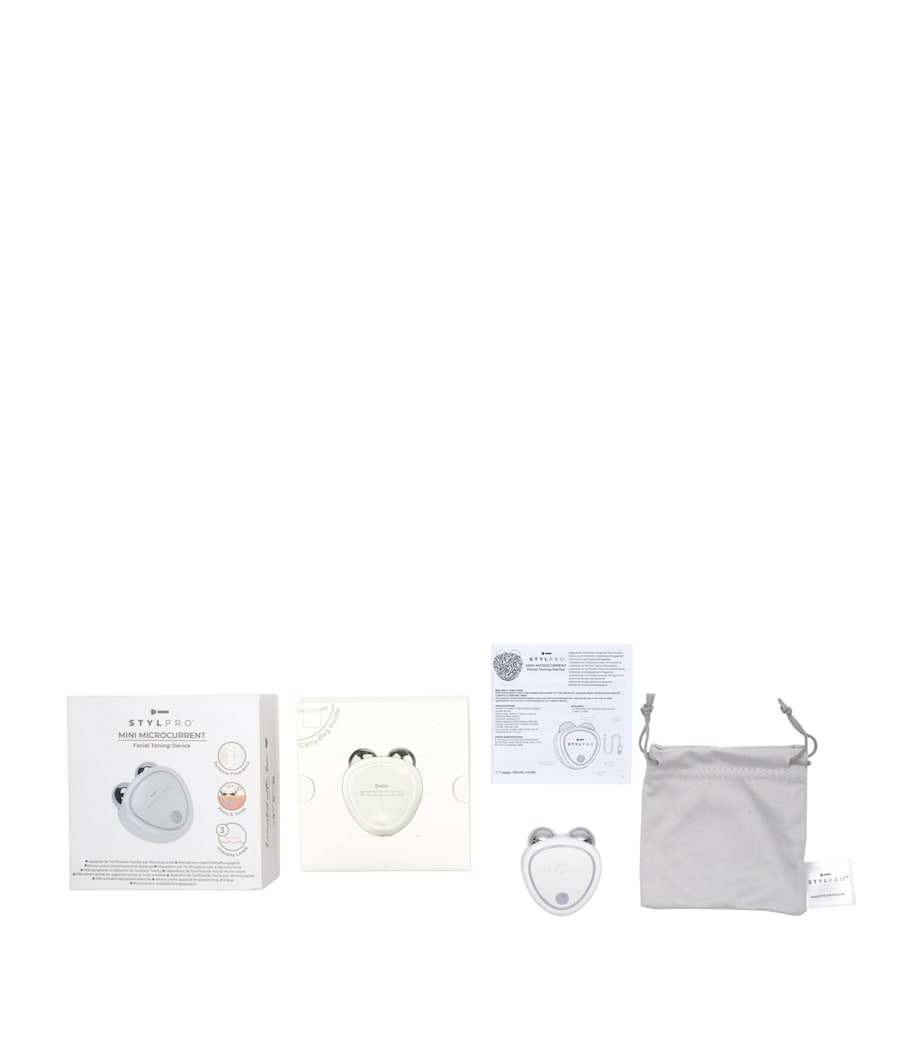 STYLPRO Mini Microcurrent Facial Toning Device NO COLOUR Image 2