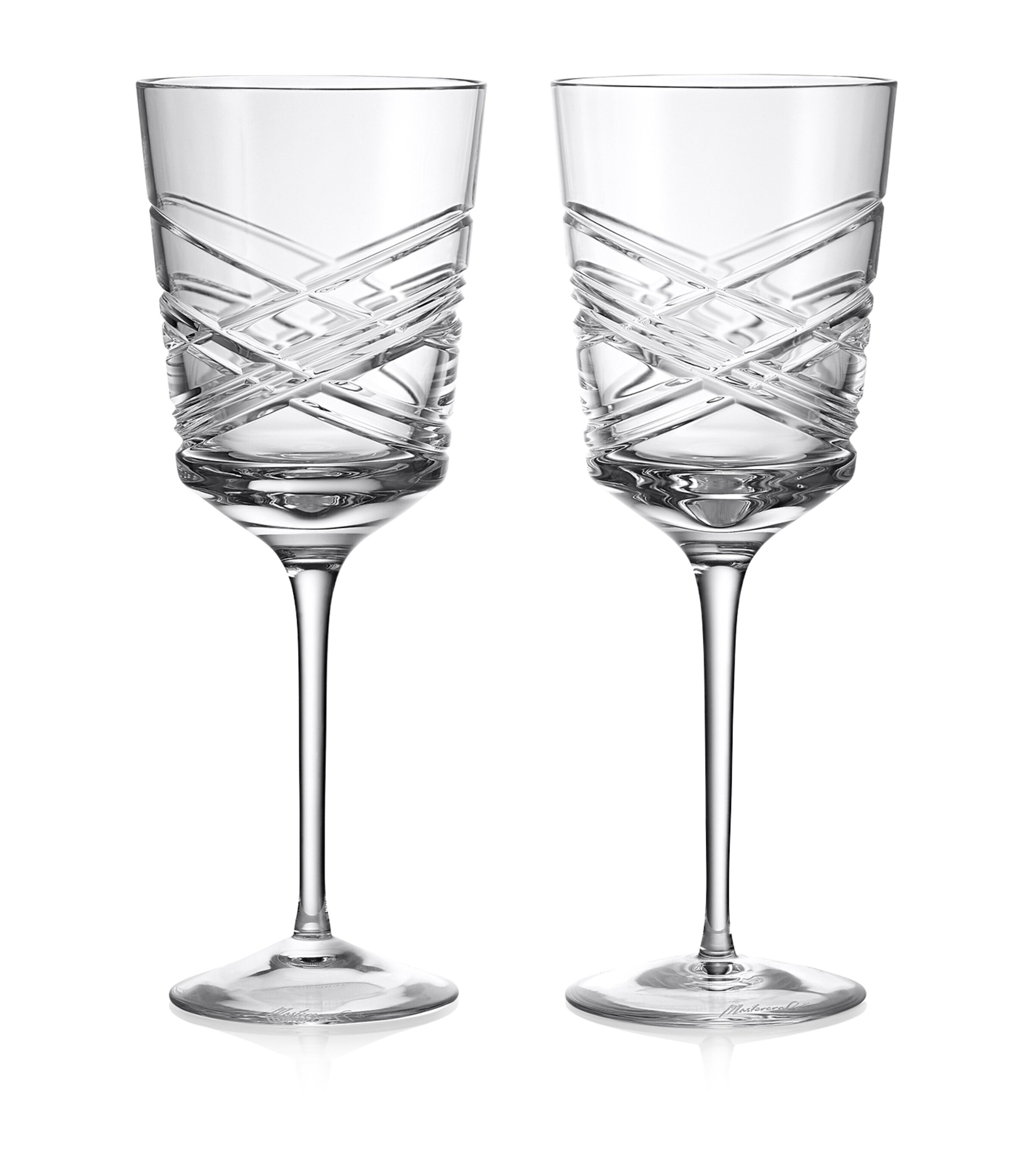 Waterford Set of 2 Crystal Aran Red Wine Glasses (475ml) | Dining | Glassware | Wine Glasses | Designers | Waterford