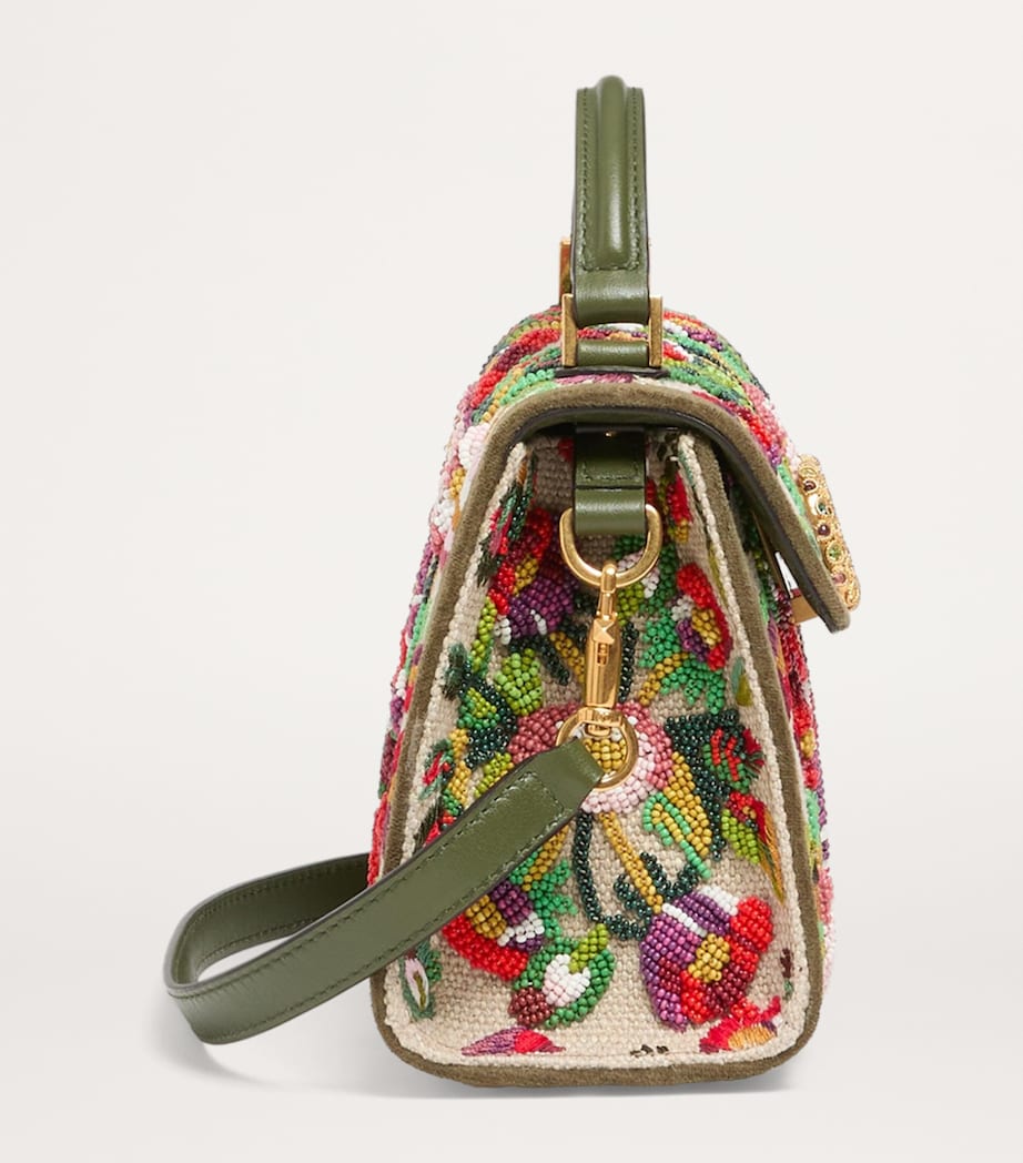 Mini Embellished VSLING Top-Handle Bag R8D Image 4