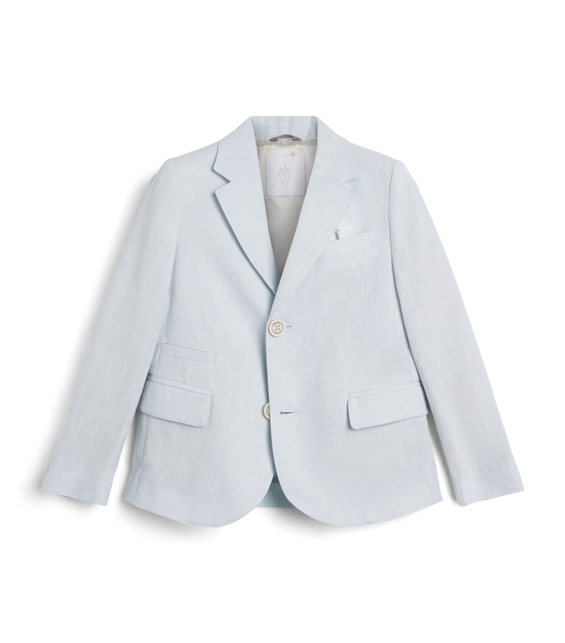 Eleventy Kids Linen-Blend Blazer (6-16 Years) Image 1