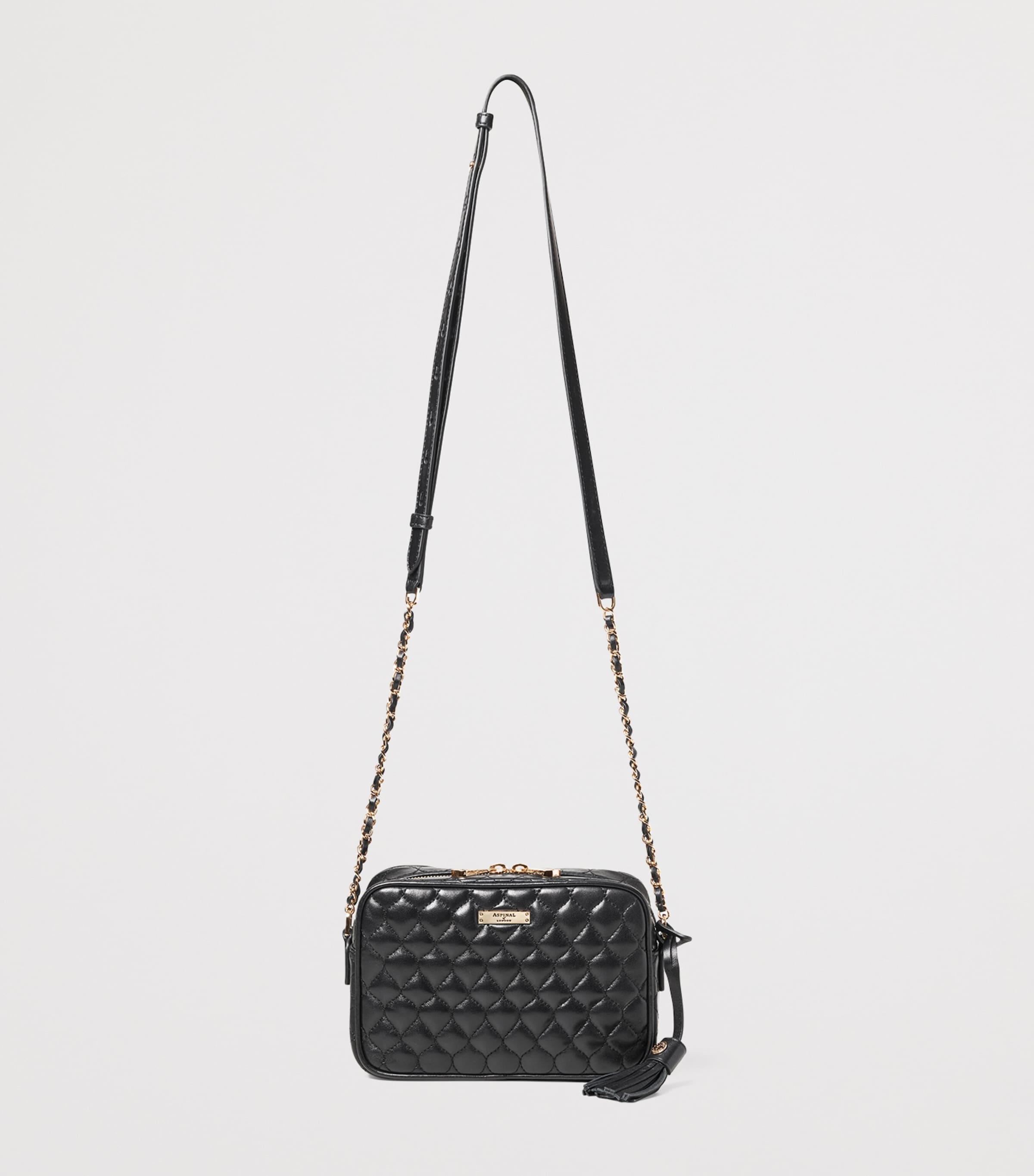 Leather Alice Cross-Body Bag BLACK Image 3