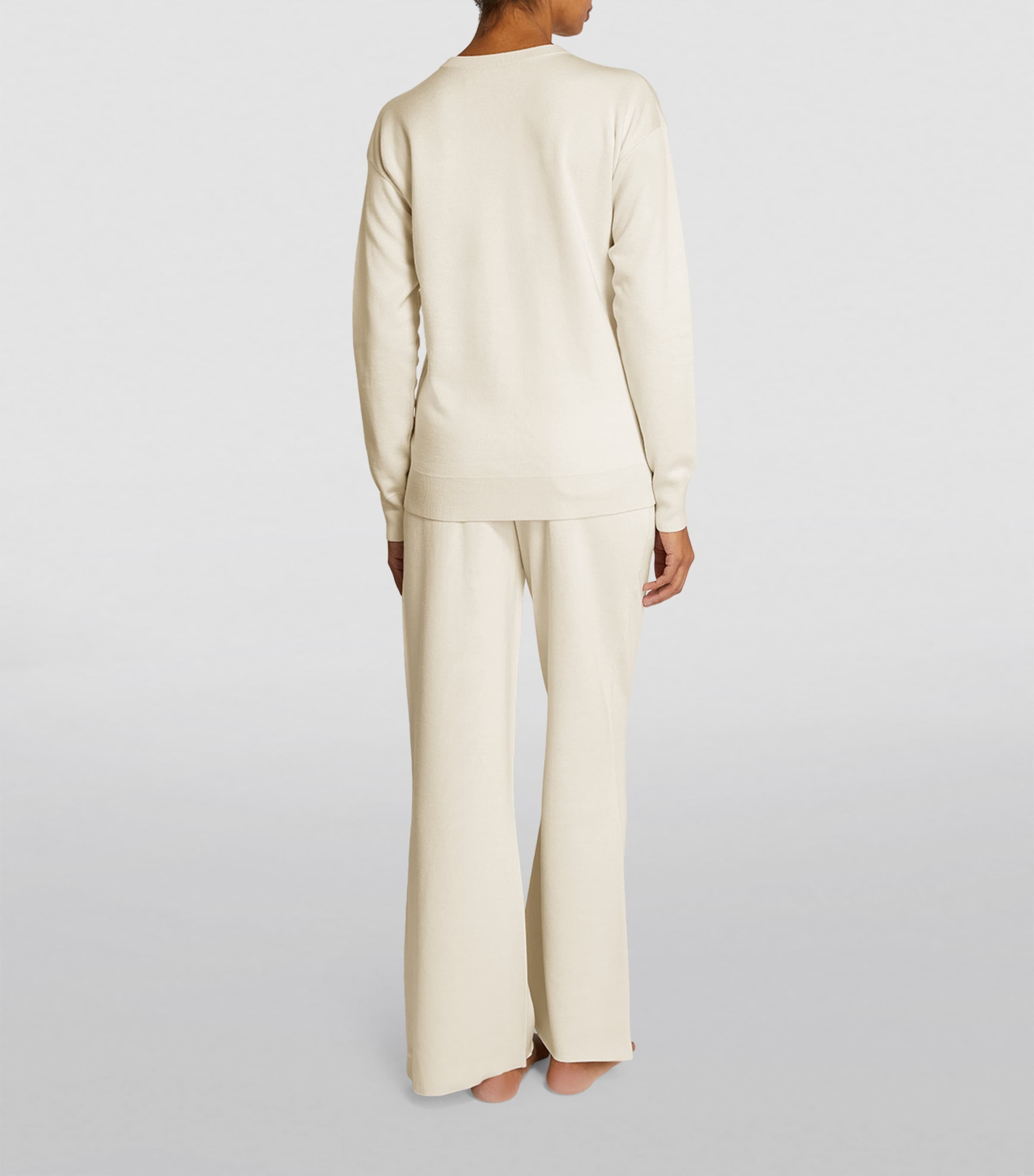 Silk-Blend Carmel Tracksuit ALASKA Image 3