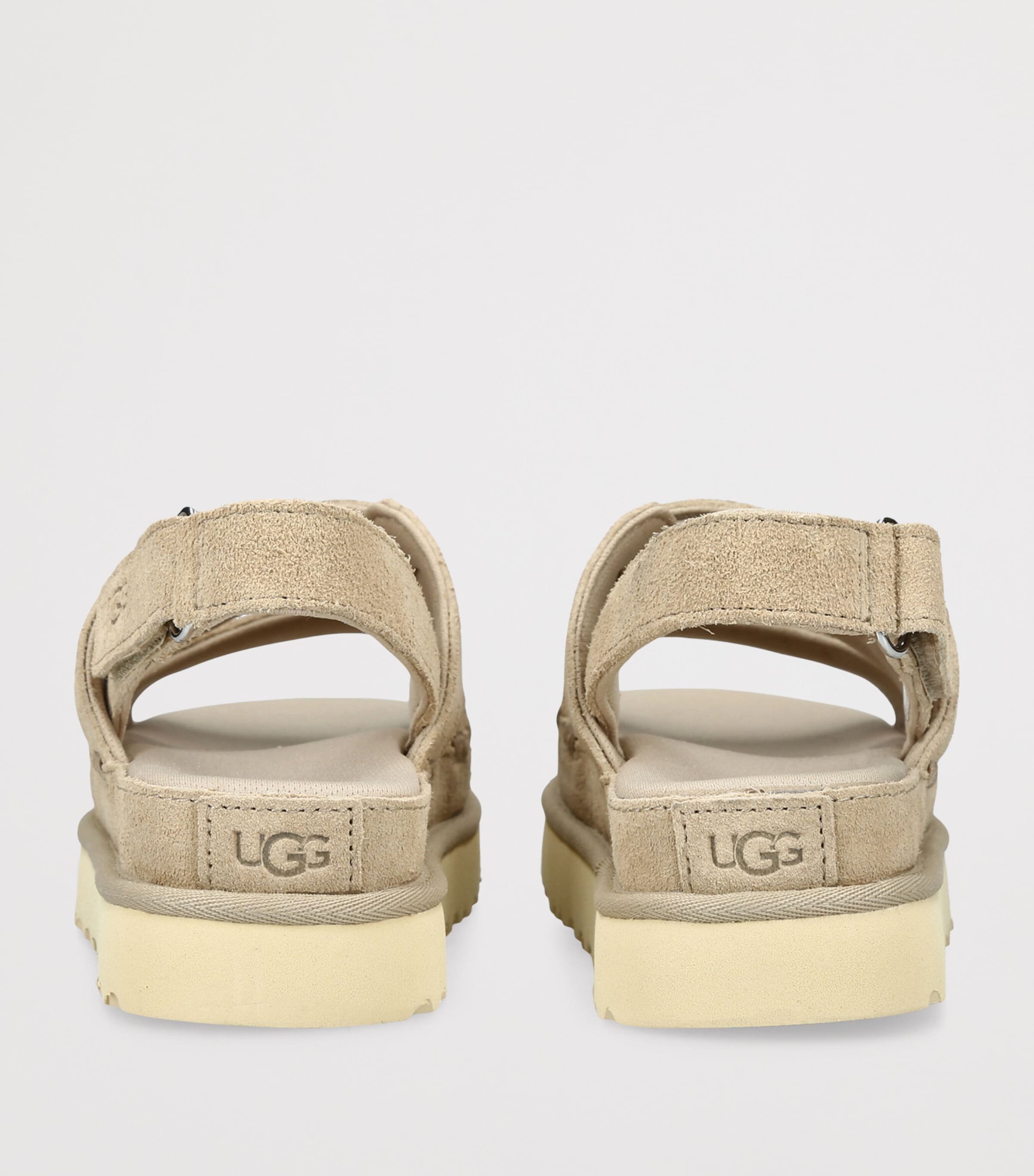UGG Suede Goldenstar Gleam Sandals Beige Image 2
