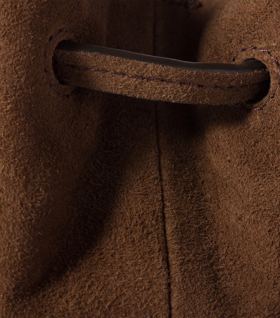 Suede Logo Pouch F0324 Image 5