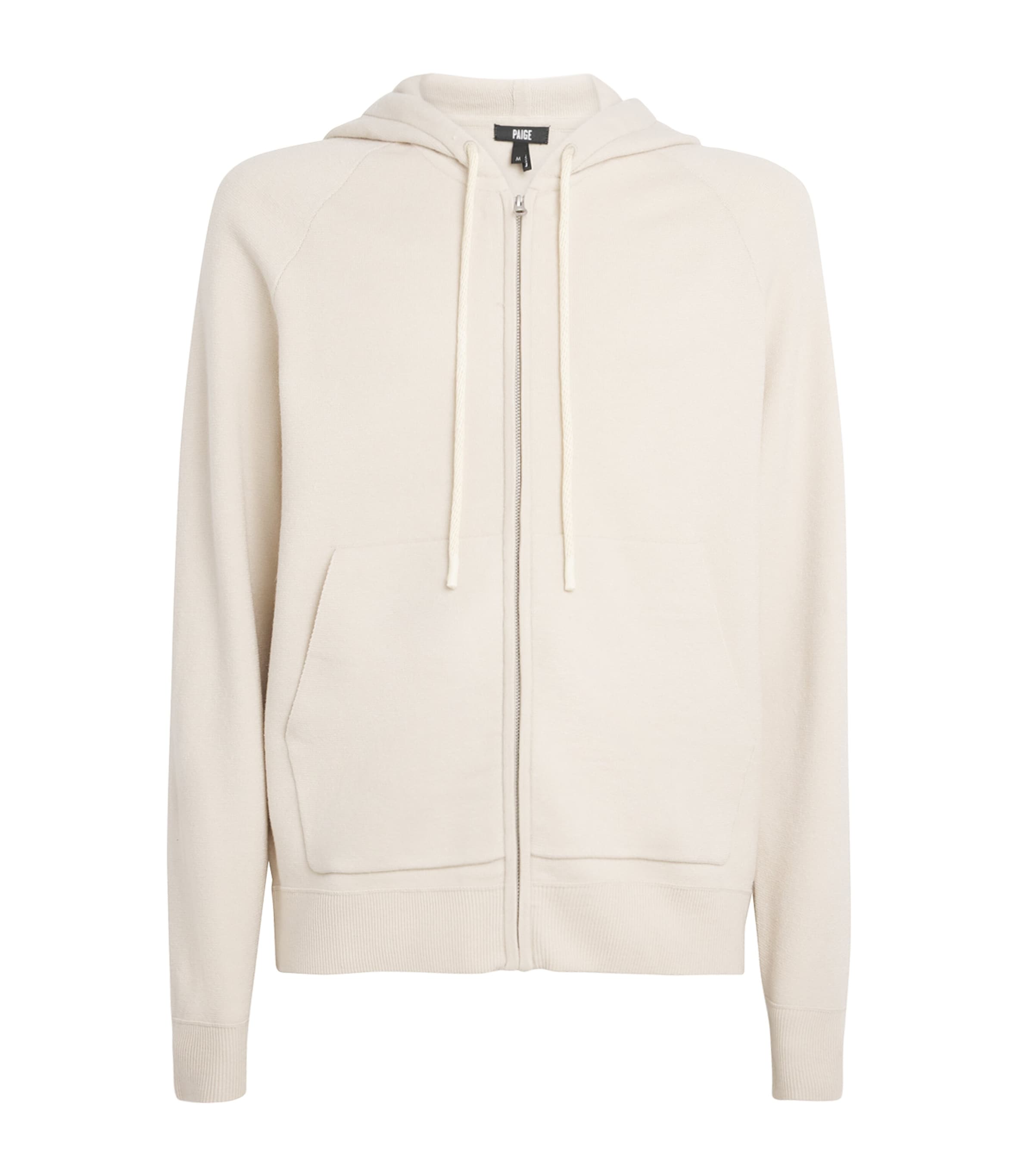 Paige Cassano Regular Fit Front Zip Hooded Sweater