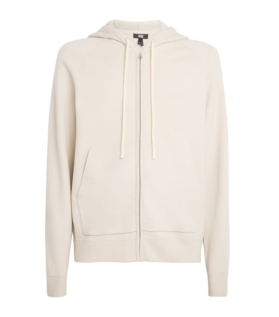 PAIGE Mens Jersey Cassano Hoodie Silver Drop Image 1