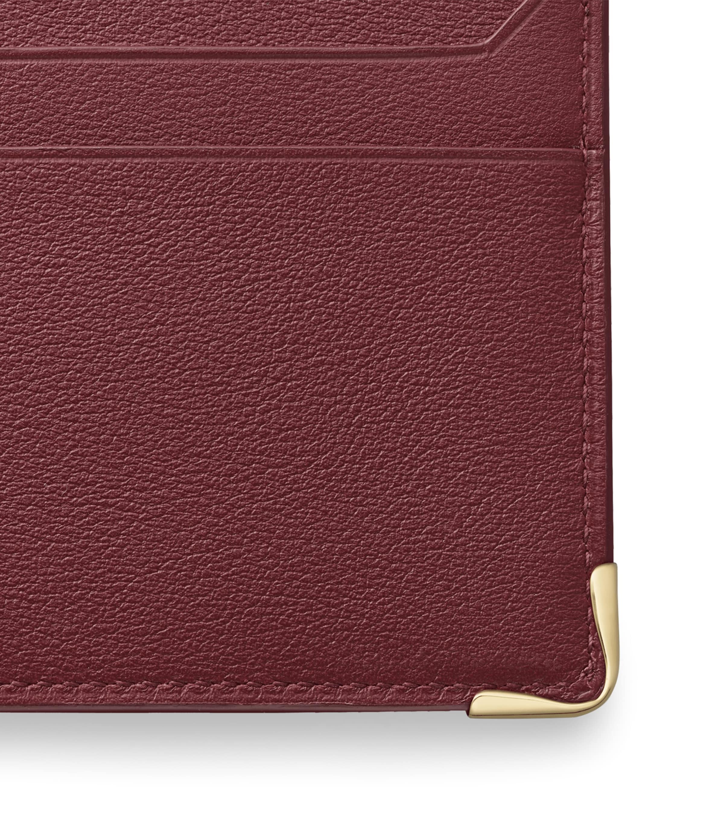 Must de Cartier Double Card Holder BURGUNDY  Image 3