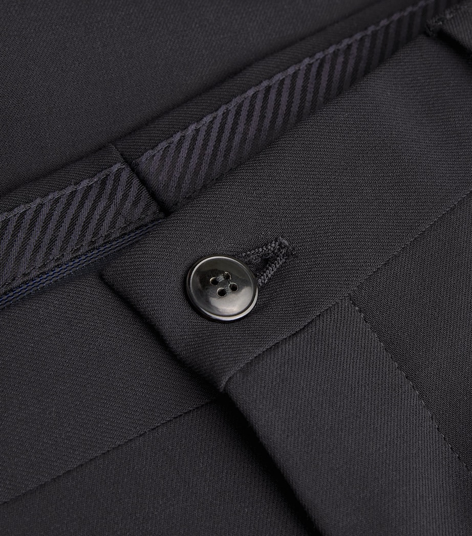 Virgin Wool Tailored Trousers UB109 Image 5