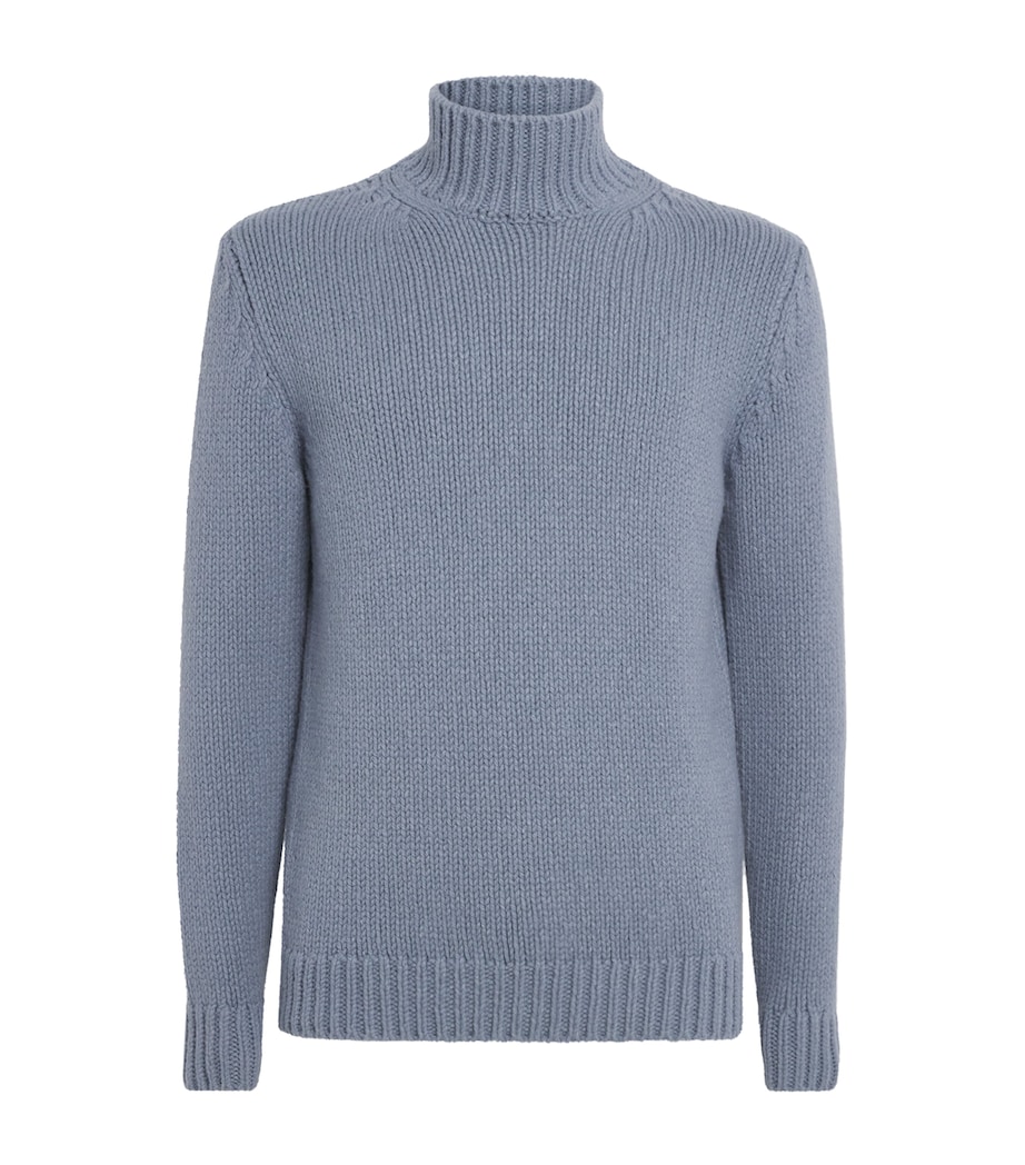 Wool High-Neck Sweater ZUCCHERO Image 1