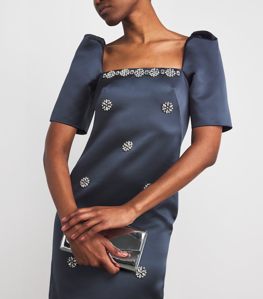 Duchesse Satin Dea Gown MIDNIGHT Image 6