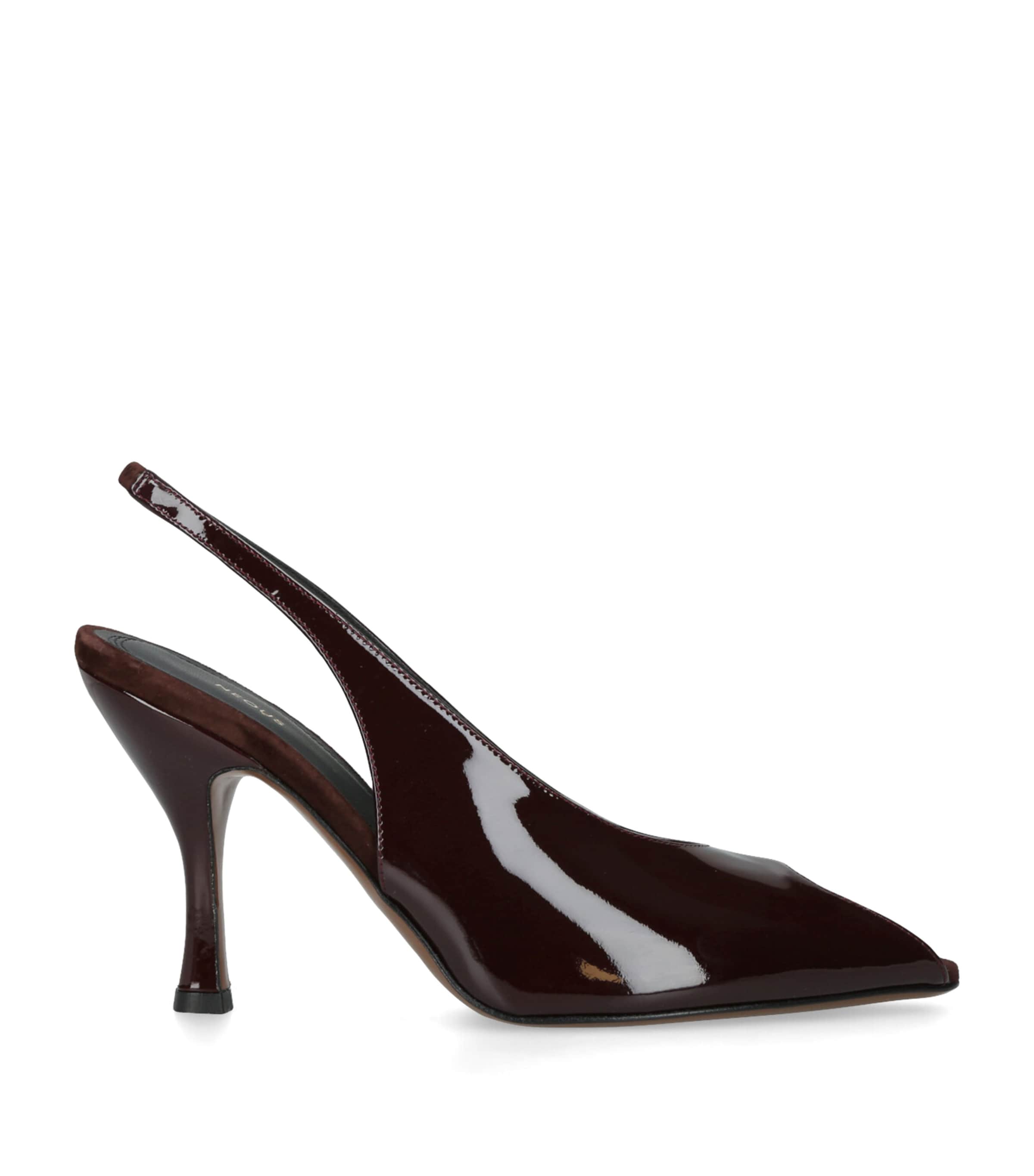 Neous Hamal Slingback Heels 85 In Brown