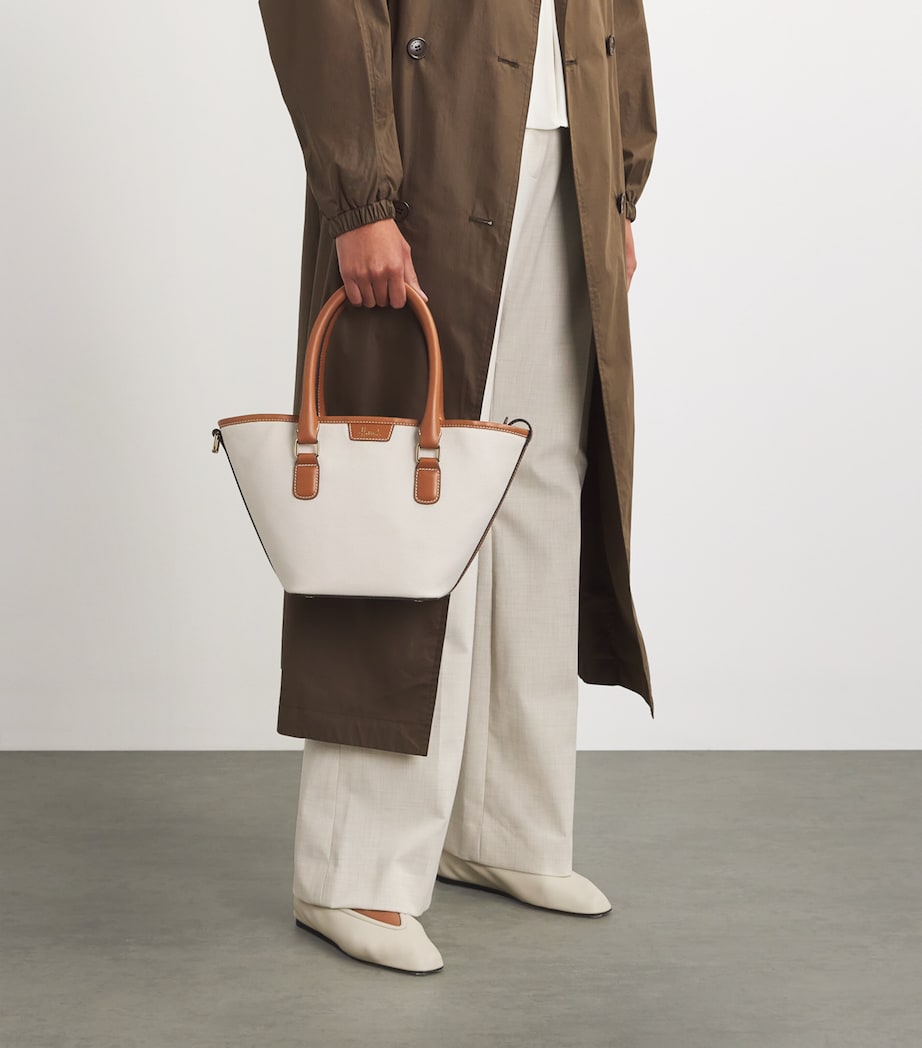 Grab Canvas Slouchy Tote Bag CREAM Image 2