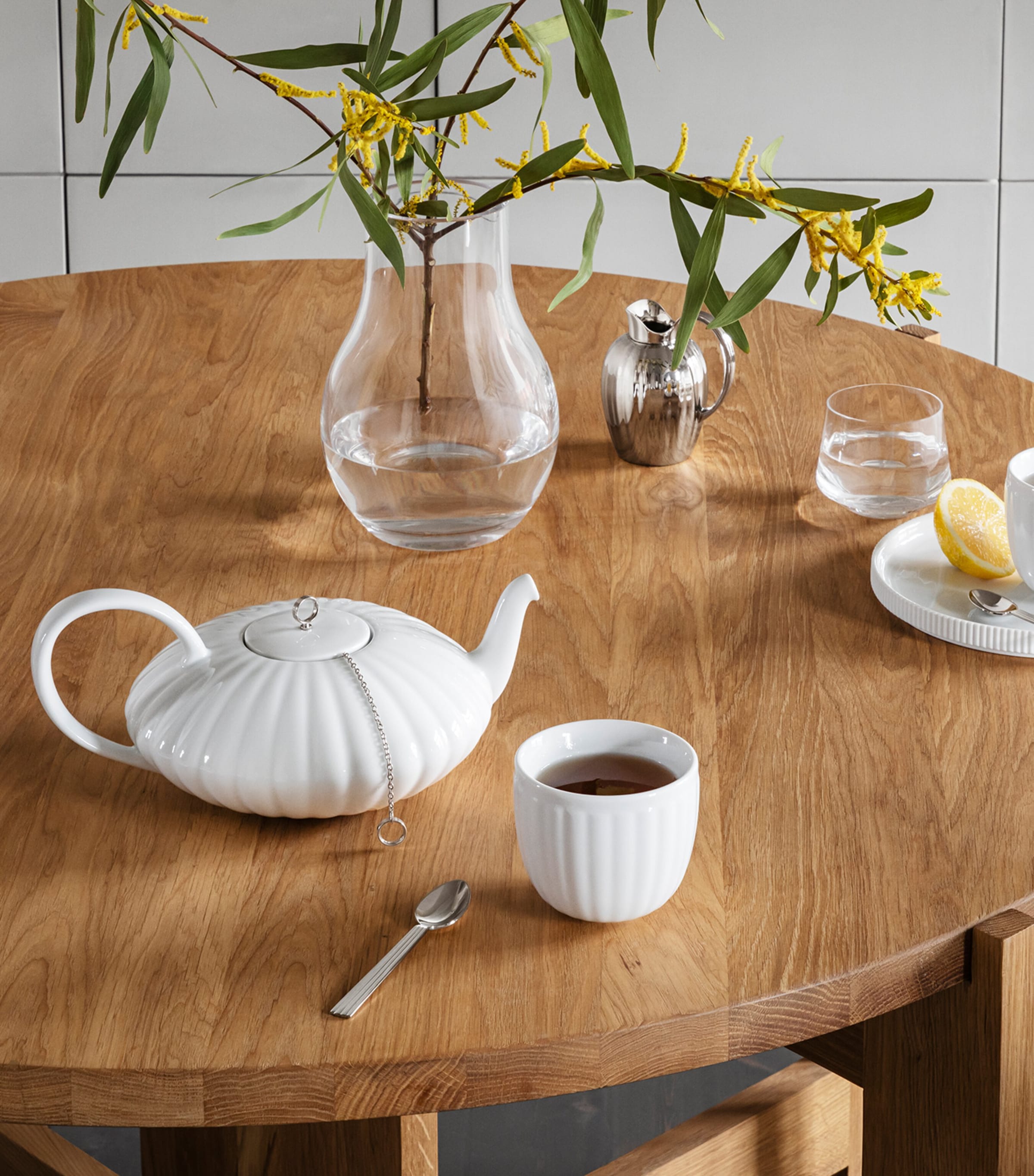 Stainless Steel Bernadotte Cream Jug SILVER Image 4