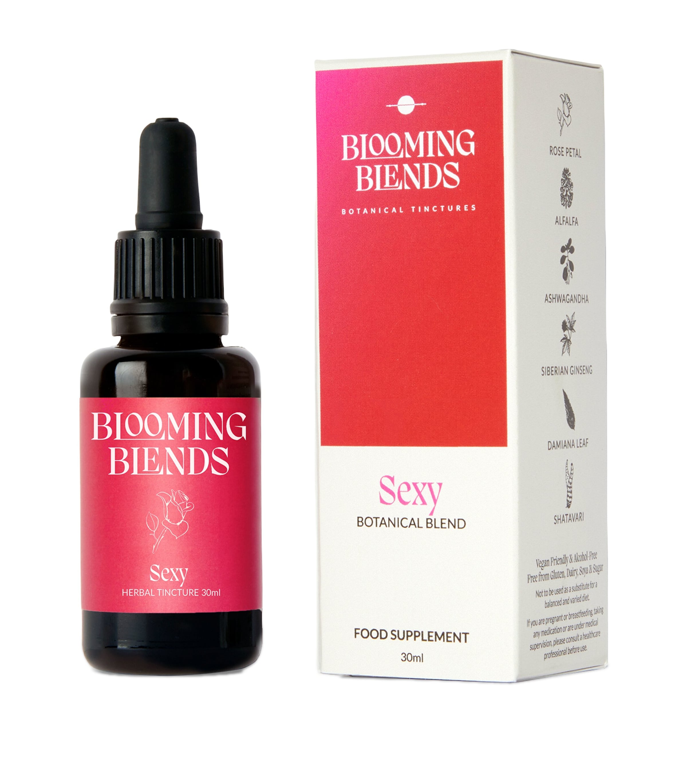 Blooming Blends Sexy Herbal Tincture (30ml) | Health & Wellbeing | Vitamins & Supplements