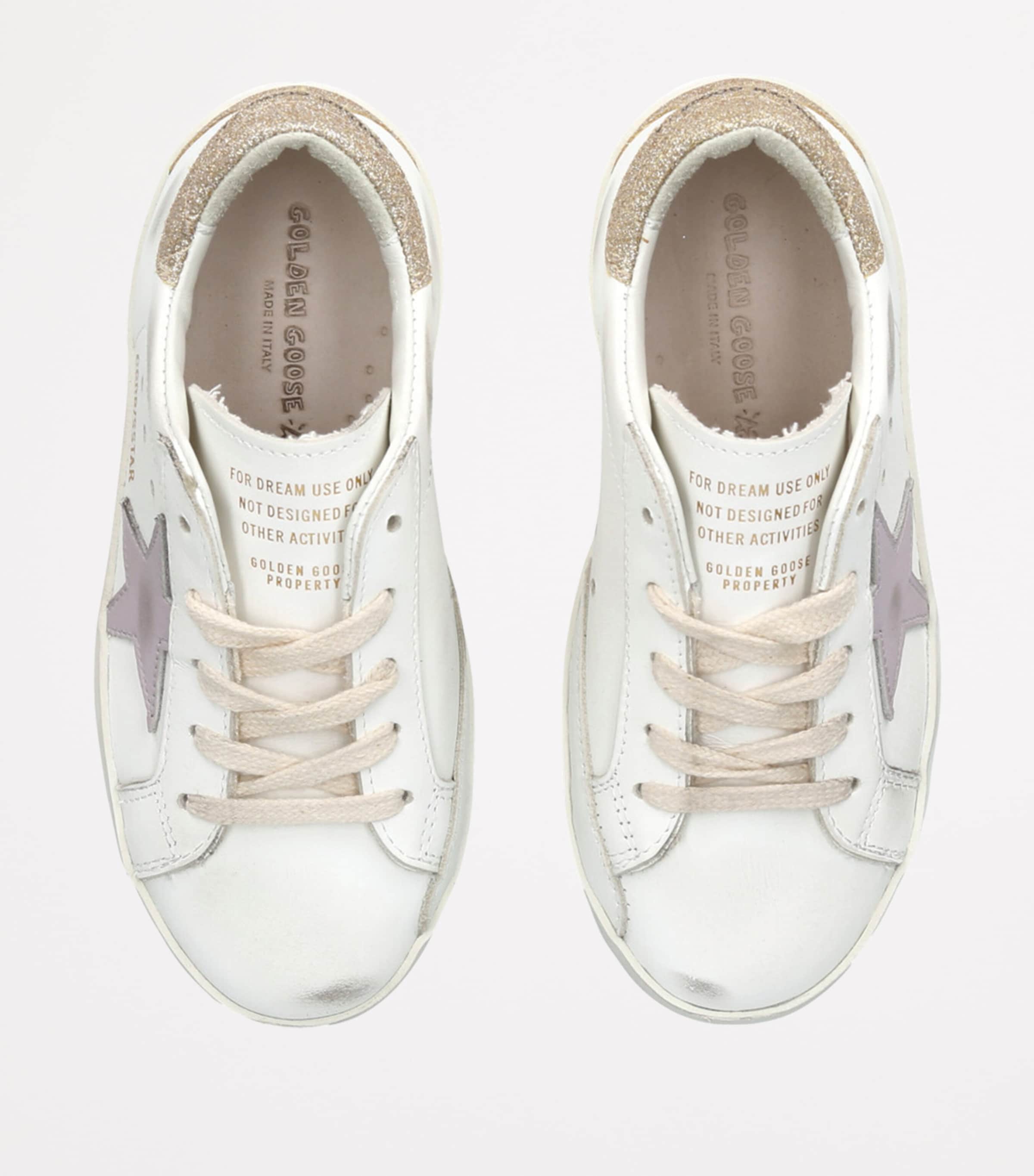 Leather Super-Star Sneakers WHITE/COMB Image 4