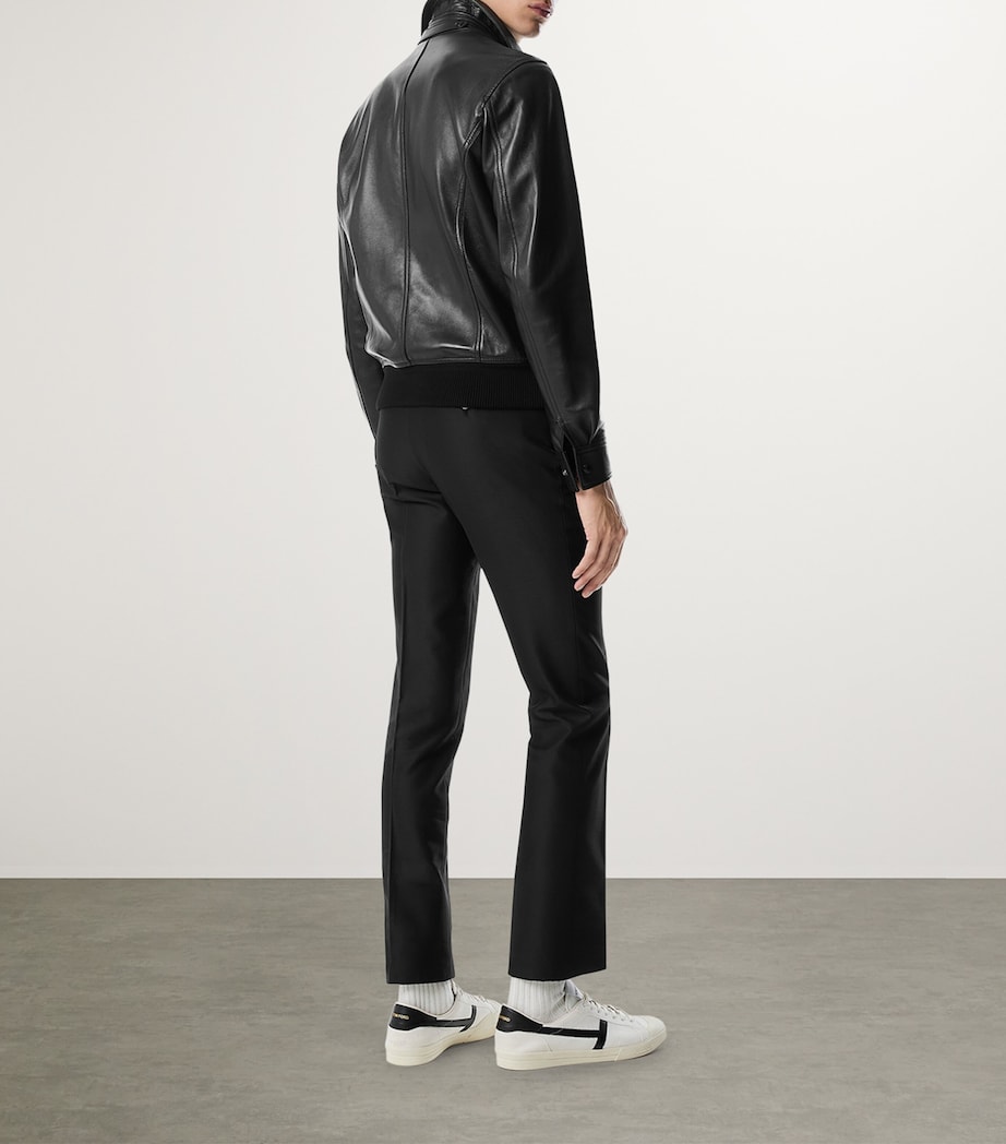 Grained Nappa Leather Jacket LB999 Image 3