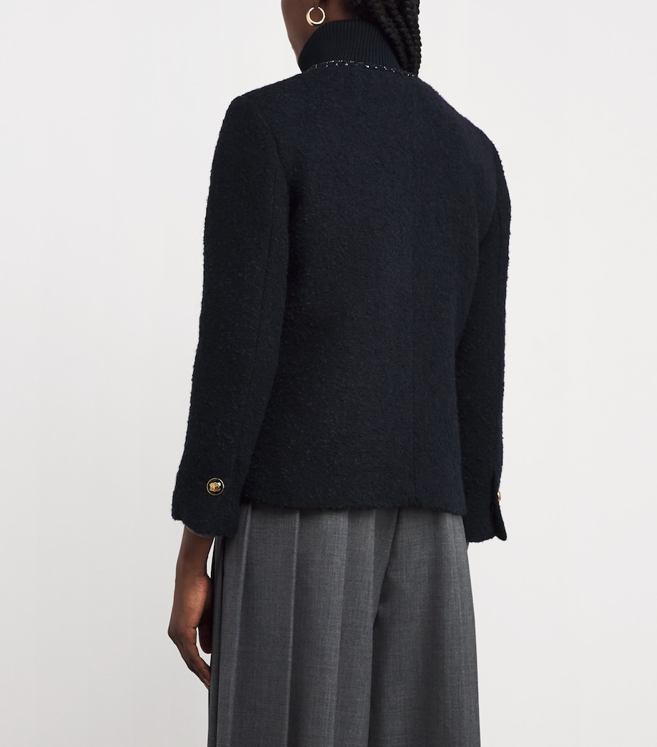 Tweed Jacket NAVY BLUE Image 4