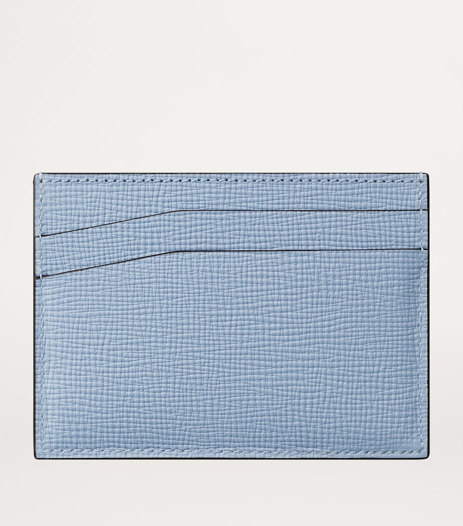 Leather Losange Card Holder BLUE Image 2