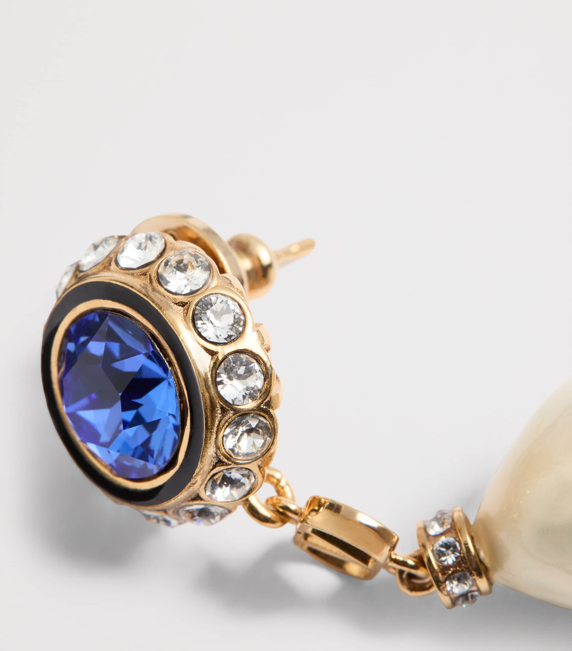 VLogo Signature Pearl Earrings ANP Image 5